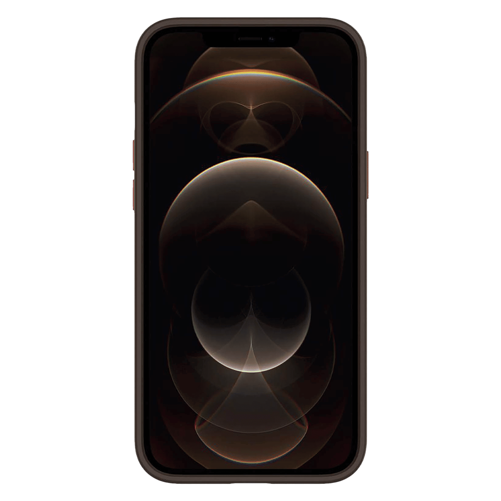 spigen Brick Soft Faux Leather, TPU & Polycarbonate Back Cover for Apple iPhone 12 Pro Max (Supports Wireless Charging, Saddle Brown)_3