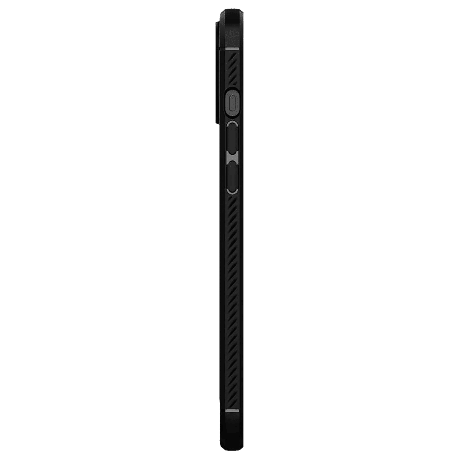 spigen Rugged Armor TPU & PC Back Case For iPhone 12 Pro Max (Slim & Grip-Friendly, ACS01616, Matte Black) spigen Rugged Armor TPU & PC Back Case For iPhone 12 Pro Max (Slim & Grip-Friendly, ACS01616, Matte Black)_6