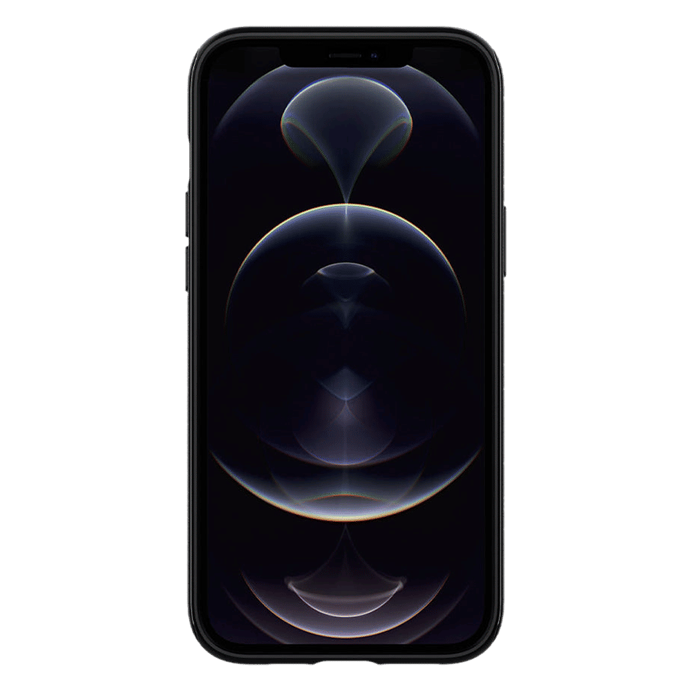 spigen TPU Back Cover for Apple iPhone 12 Pro Max (Air Cushion Technology,, Matte Black) spigen TPU Back Cover for Apple iPhone 12 Pro Max (Air Cushion Technology,, Matte Black)_14