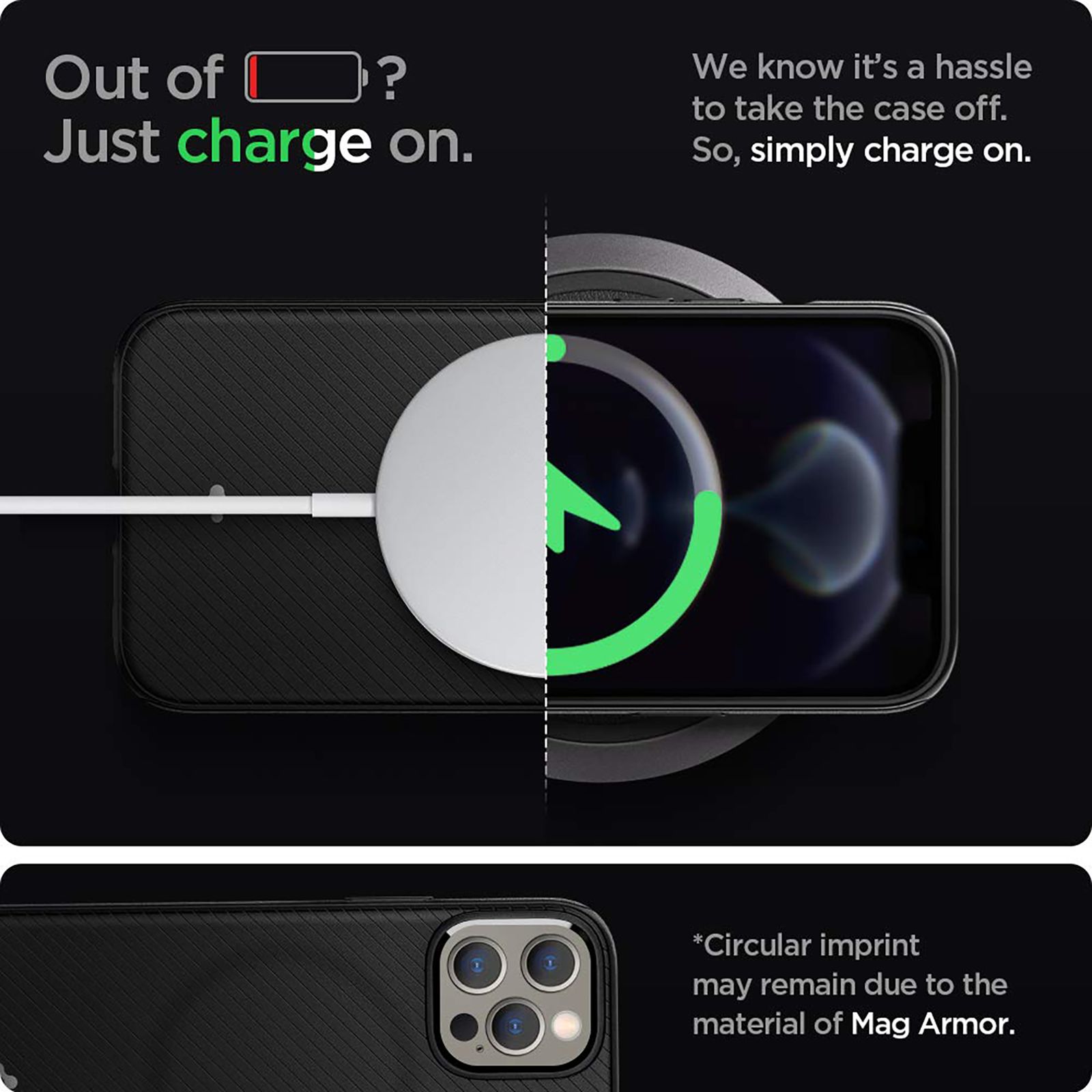 spigen TPU Back Cover for Apple iPhone 12 Pro Max (Air Cushion Technology,, Matte Black) spigen TPU Back Cover for Apple iPhone 12 Pro Max (Air Cushion Technology,, Matte Black)_5