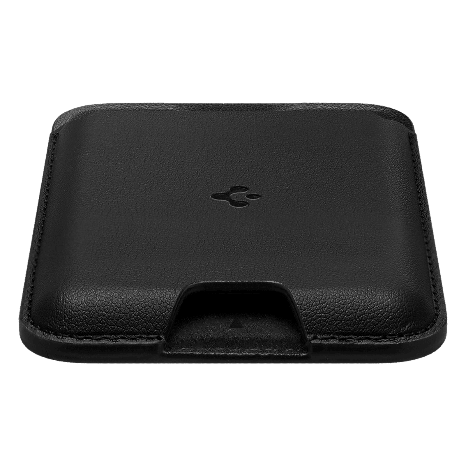 spigen Valentinus PU Leather & Magnet Card Holder For Apple iPhone 12 Series (Slim Form Factor, AMP02284, Black)_14