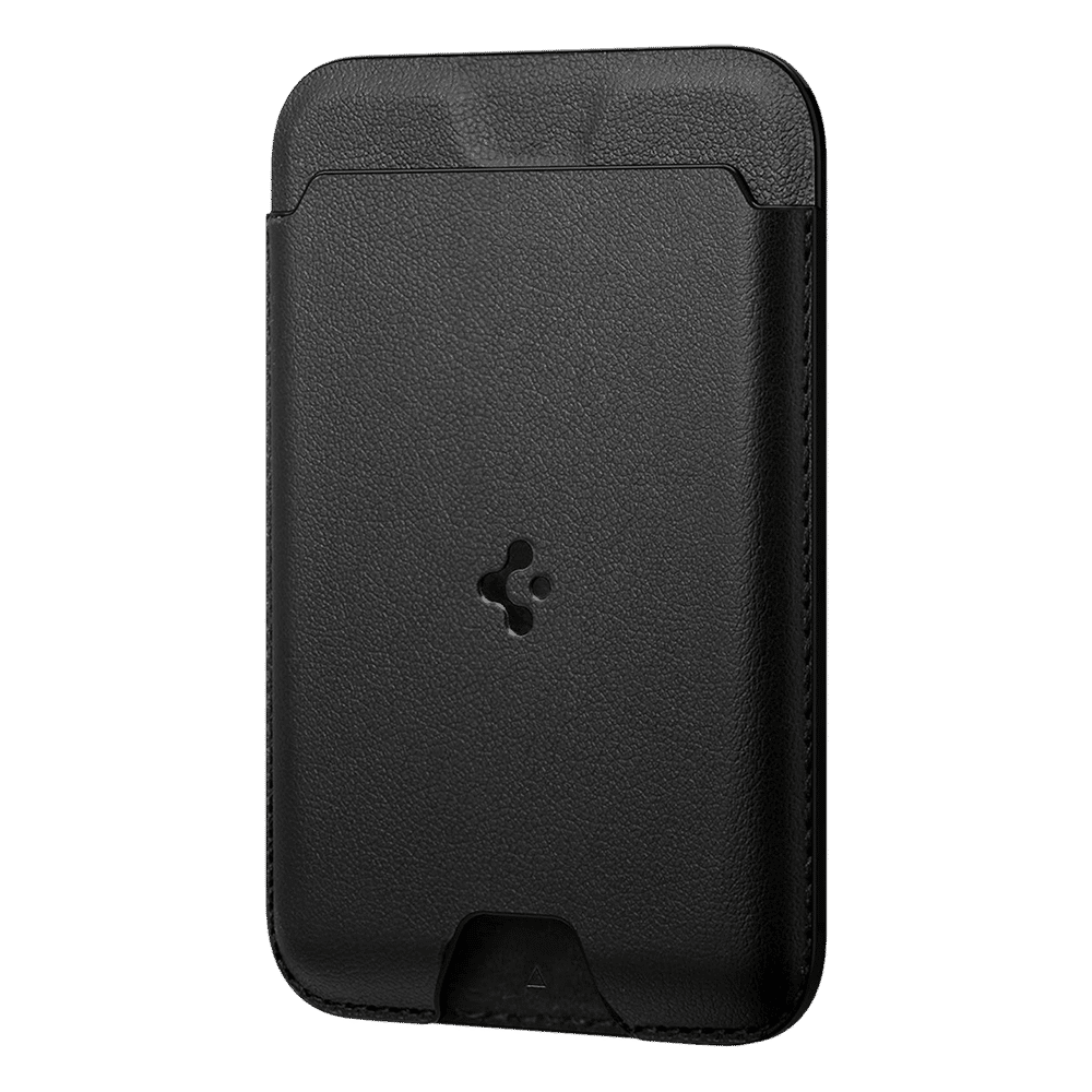 spigen Valentinus PU Leather & Magnet Card Holder For Apple iPhone 12 Series (Slim Form Factor, AMP02284, Black)_15
