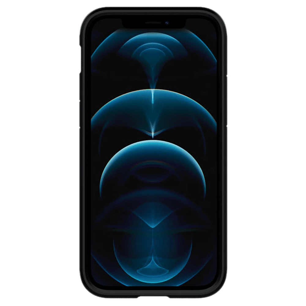 spigen Tough Armor Polycarbonate & TPU Back Cover for Apple iPhone 12, 12 Pro (Supports Wireless Charging, Navy Blue)_18