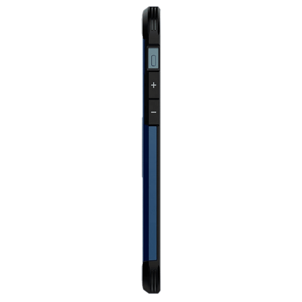 spigen Tough Armor Polycarbonate & TPU Back Cover for Apple iPhone 12, 12 Pro (Supports Wireless Charging, Navy Blue)_3