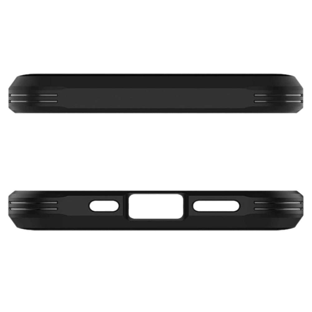 spigen Tough Armor Polycarbonate & TPU Back Cover for Apple iPhone 12, 12 Pro (Supports Wireless Charging, Navy Blue)_4