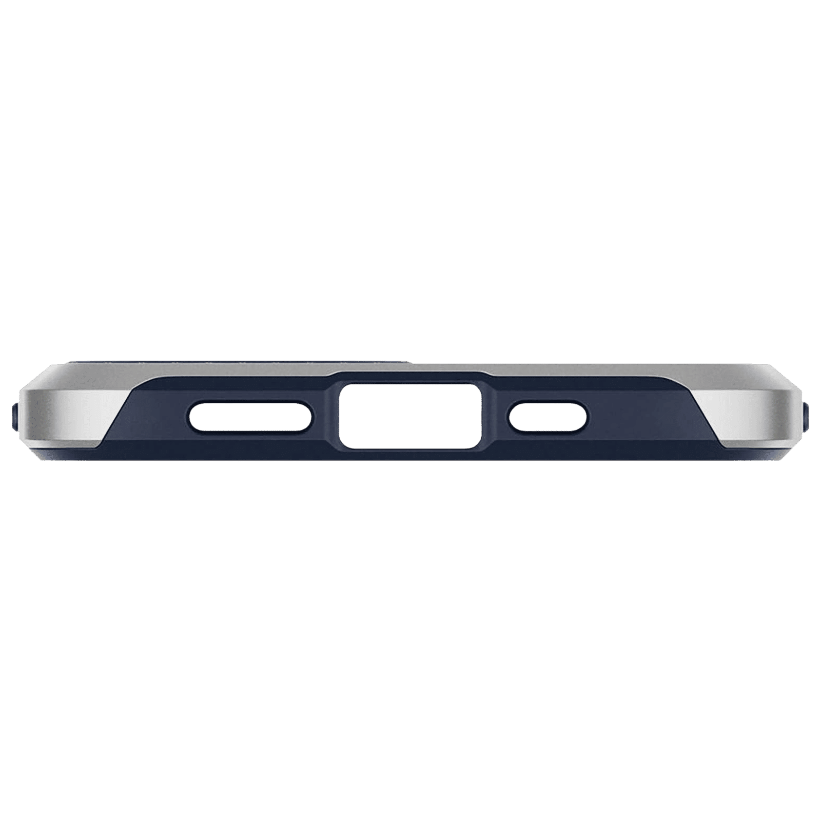 spigen Neo Hybrid Polycarbonate & TPU Back Cover for Apple iPhone 12, 12 Pro (Raised Edges, Satin Silver)_7