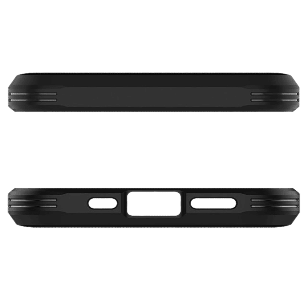 spigen Tough Armor TPU & Polycarbonate Back Case with Stand for Apple iPhone 12, 12 Pro (Wireless Charging Compatible, Red)_17
