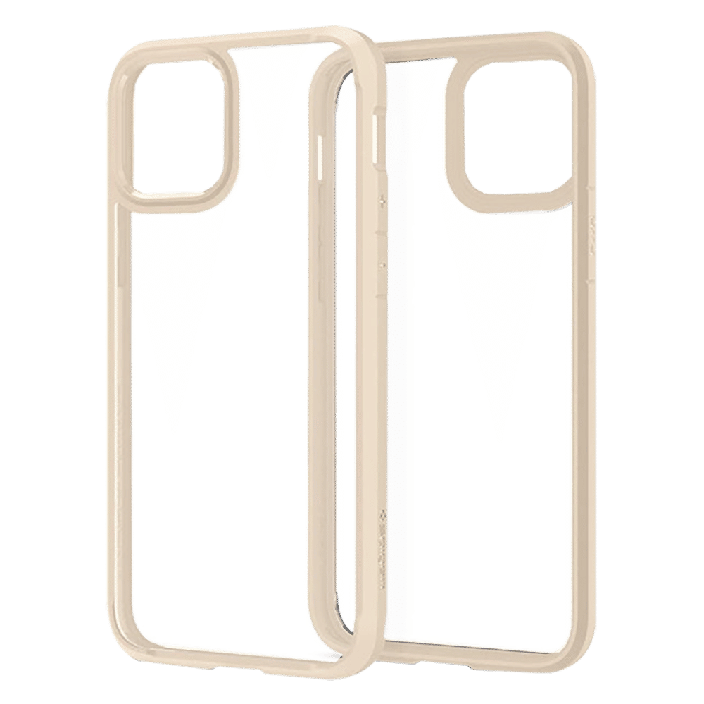 spigen Ultra Hybrid TPU & Polycarbonate Back Cover for Apple iPhone 12, 12 Pro (Supports Wireless Charging, Sand Beige) spigen Ultra Hybrid TPU & Polycarbonate Back Cover for Apple iPhone 12, 12 Pro (Supports Wireless Charging, Sand Beige)_14