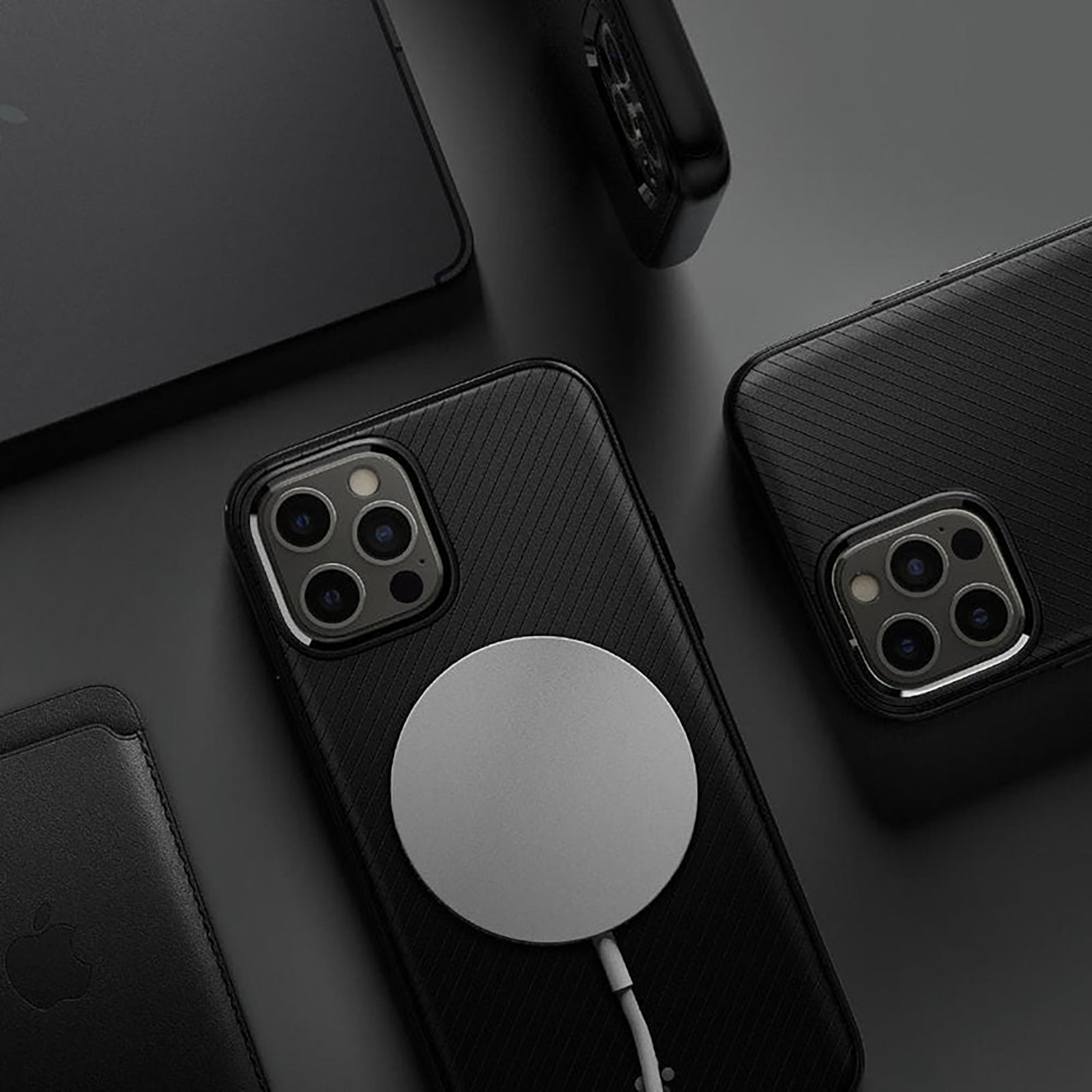 spigen Mag Armor TPU & PC Back Case For iPhone 12/iPhone 12 Pro (Slim & Grip-Friendly, ACS01865, Matte Black) spigen Mag Armor TPU & PC Back Case For iPhone 12/iPhone 12 Pro (Slim & Grip-Friendly, ACS01865, Matte Black)_13