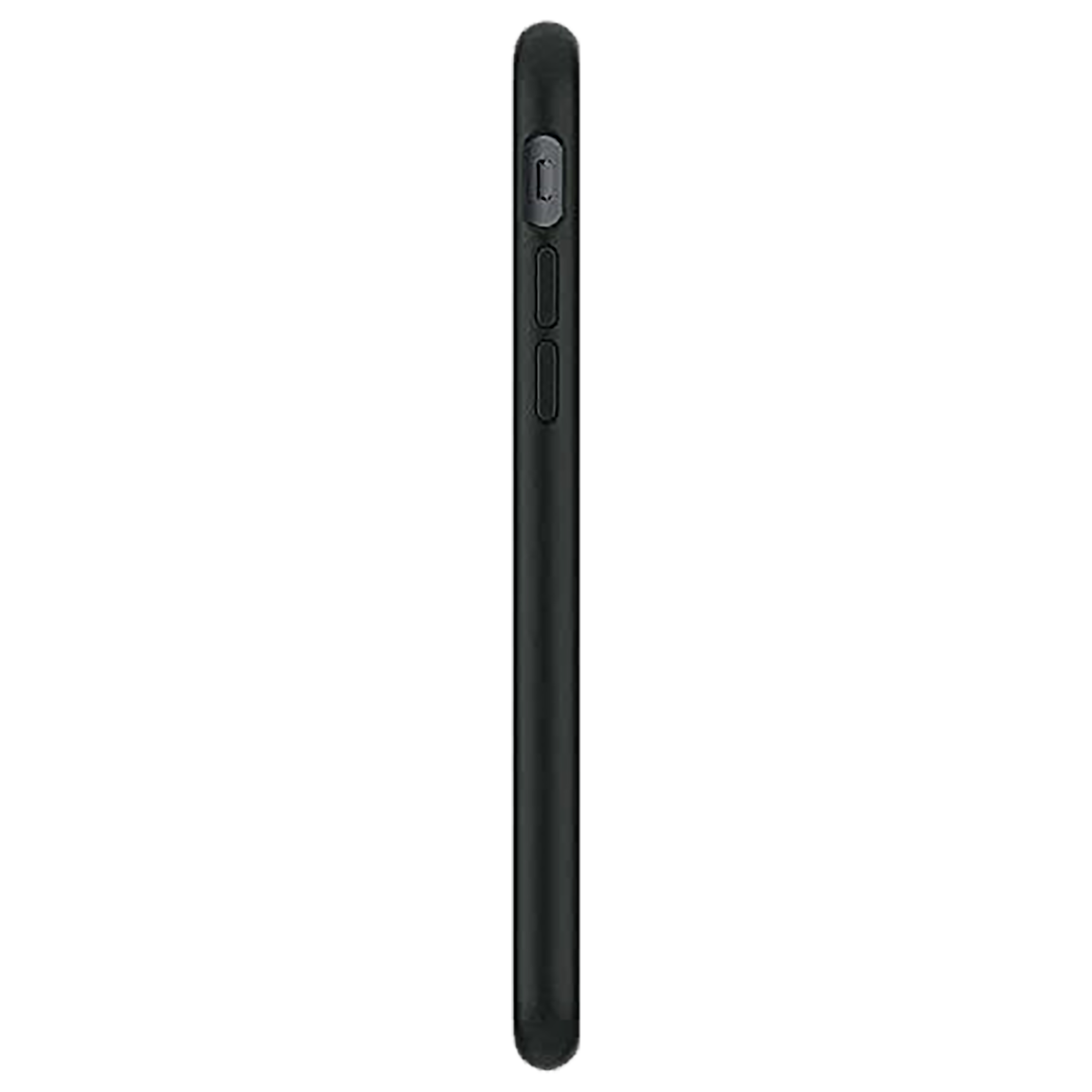 spigen Liquid Crystal TPU Back Case For Apple iPhone 7 (2016)/iPhone 8 (2017) (Slim & Pocket-Ready Design, 042CS21247, Black)_4