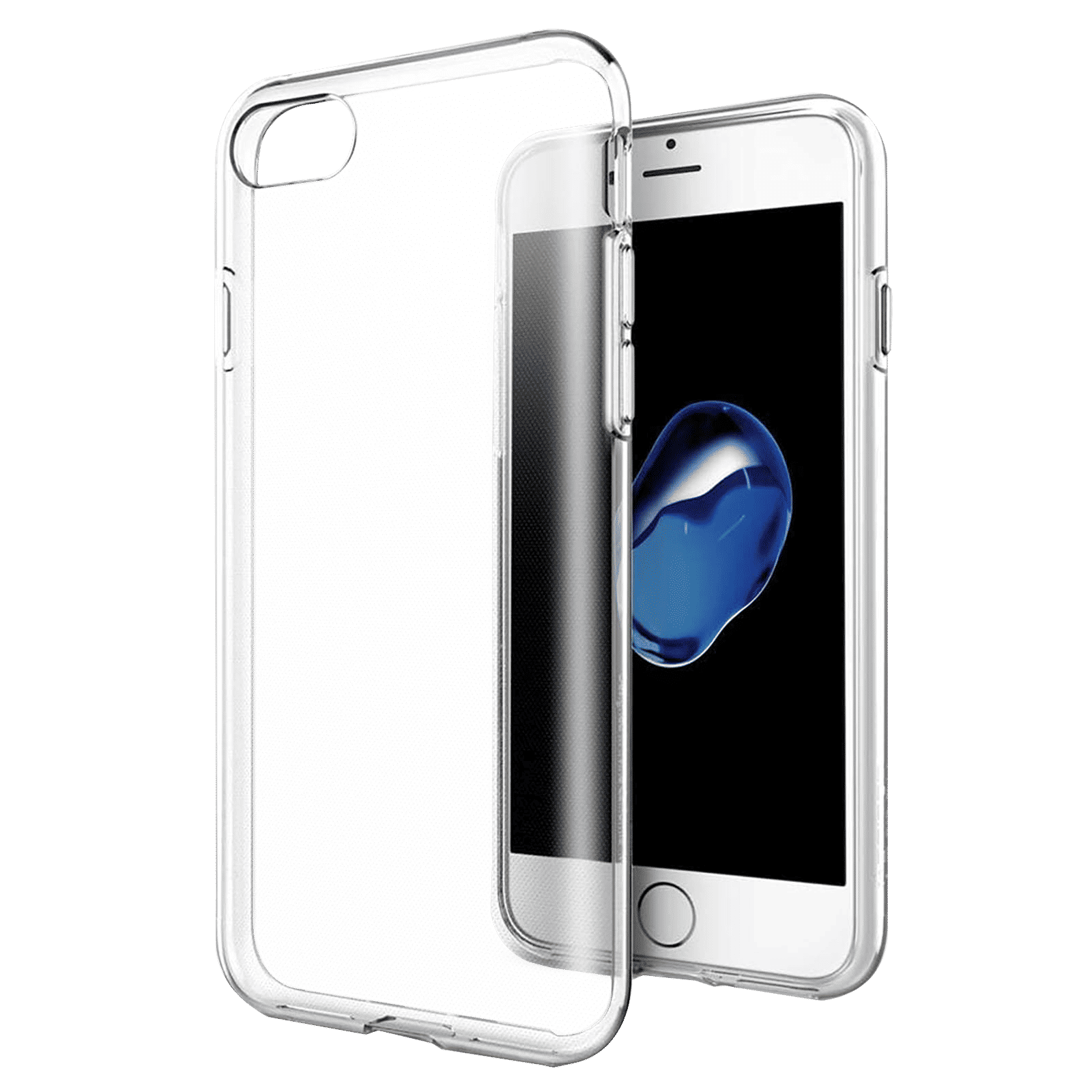 spigen Liquid Crystal TPU Back Case For iPhone 7/iPhone 8 (Lightweight, 042CS20435, Crystal Clear) spigen Liquid Crystal TPU Back Case For iPhone 7/iPhone 8 (Lightweight, 042CS20435, Crystal Clear)_7