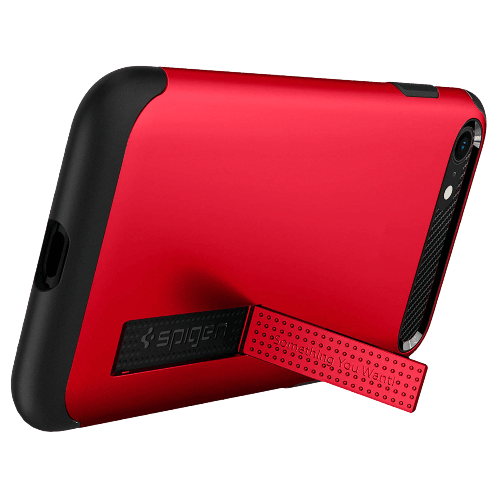 spigen Slim Armor TPU & PC Back Case For iPhone SE (2020)/iPhone 7/iPhone 8 (Air Cushion Technology, ACS01240, Red) spigen Slim Armor TPU & PC Back Case For iPhone SE (2020)/iPhone 7/iPhone 8 (Air Cushion Technology, ACS01240, Red)_4