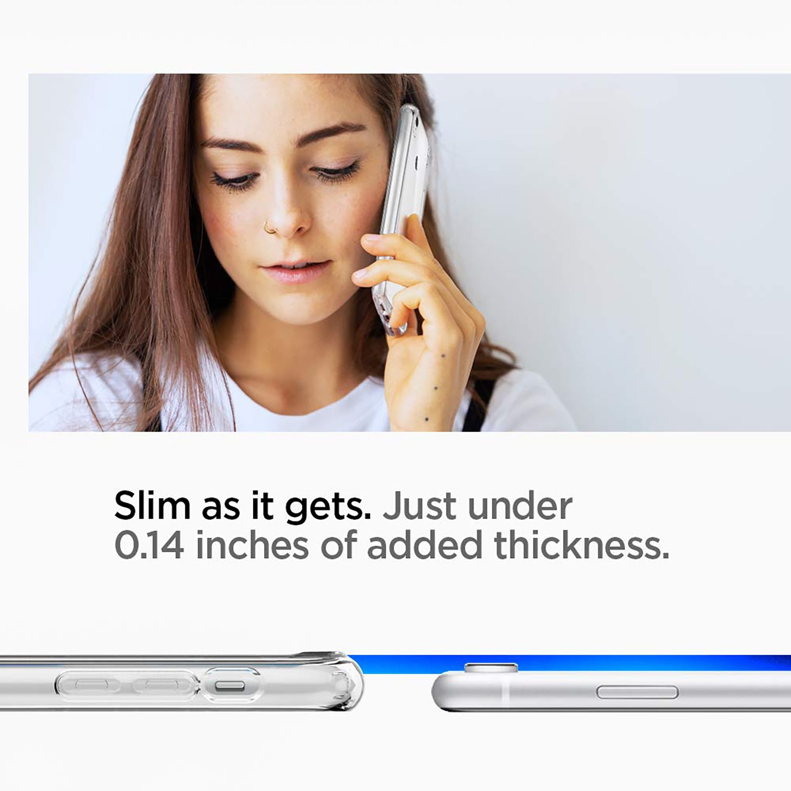 spigen Ultra Hybrid TPU & Polycarbonate Back Cover for Apple iPhone XR (Air Cushion Technology, Crystal Clear) spigen Ultra Hybrid TPU & Polycarbonate Back Cover for Apple iPhone XR (Air Cushion Technology, Crystal Clear)_8
