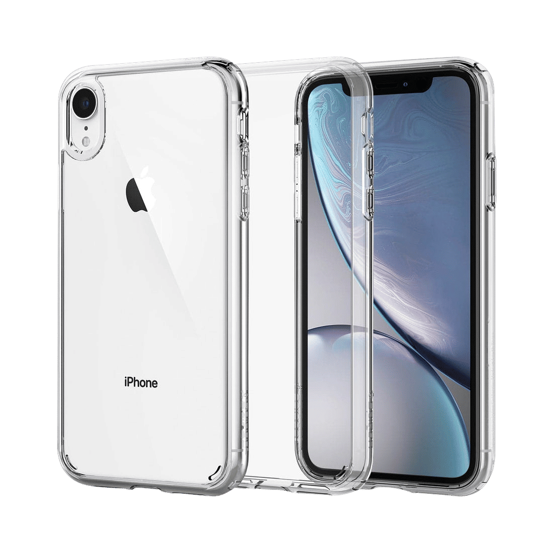 spigen Ultra Hybrid TPU & Polycarbonate Back Cover for Apple iPhone XR (Air Cushion Technology, Crystal Clear) spigen Ultra Hybrid TPU & Polycarbonate Back Cover for Apple iPhone XR (Air Cushion Technology, Crystal Clear)_17