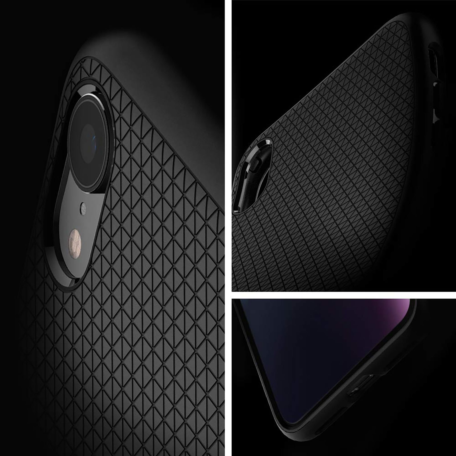 spigen Liquid Air TPU Back Cover for Apple iPhone XR (Wireless Charging Compatible, Matte Black) spigen Liquid Air TPU Back Cover for Apple iPhone XR (Wireless Charging Compatible, Matte Black)_9