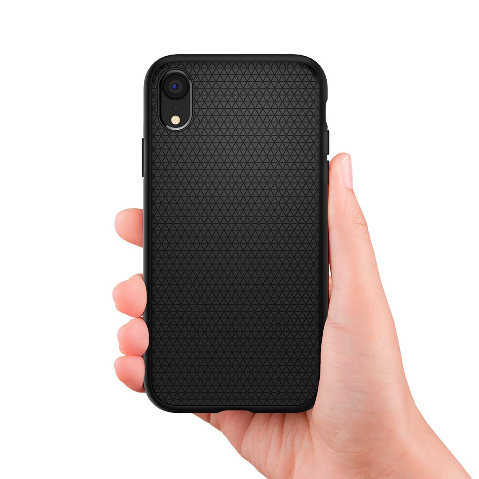 spigen Liquid Air TPU Back Cover for Apple iPhone XR (Wireless Charging Compatible, Matte Black) spigen Liquid Air TPU Back Cover for Apple iPhone XR (Wireless Charging Compatible, Matte Black)_10
