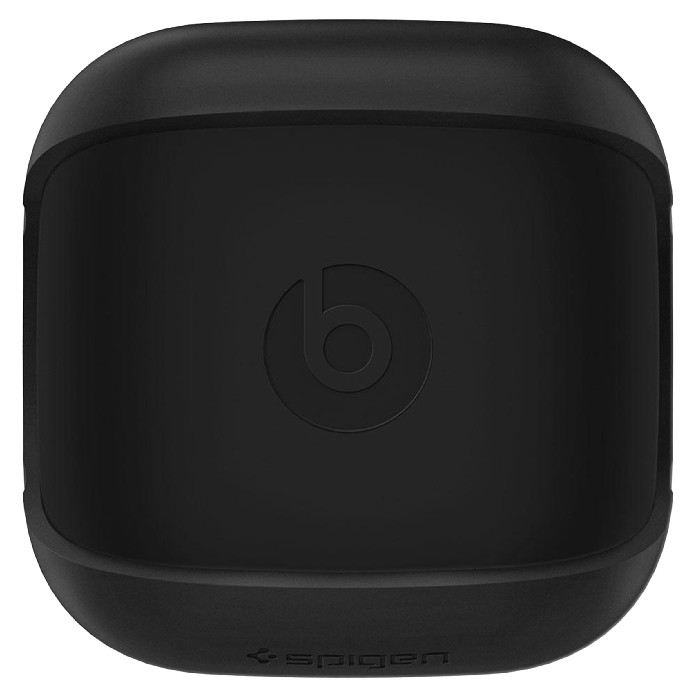 spigen Liquid Air Silicone Full Cover Case Powerbeats Pro (Shock Absorbent, ASD00258, Black)_1