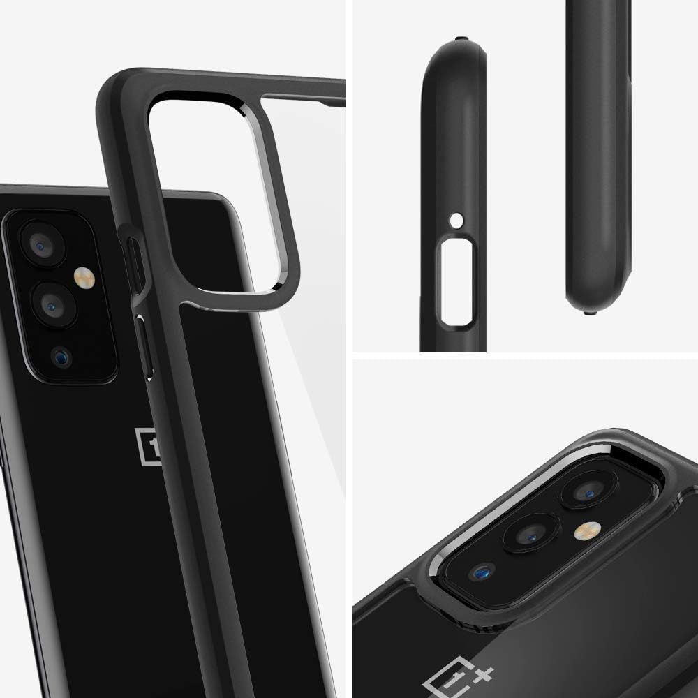 spigen Ultra Hybrid TPU & Polycarbonate Back Cover for OnePlus 9 (Mil Grade Protection, Matte Black) spigen Ultra Hybrid TPU & Polycarbonate Back Cover for OnePlus 9 (Mil Grade Protection, Matte Black)_9