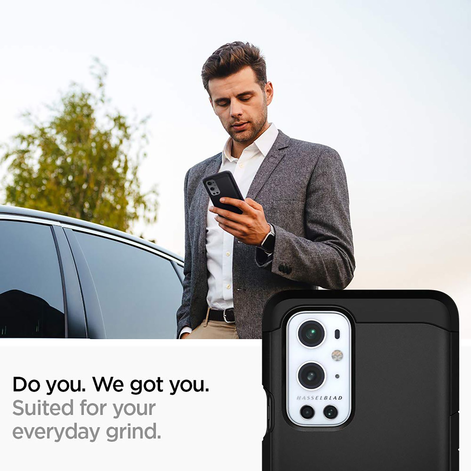 spigen Tough Armor TPU and PC Back Case For OnePlus 9 Pro (Air Cushion Technology, ACS02683, Black) spigen Tough Armor TPU and PC Back Case For OnePlus 9 Pro (Air Cushion Technology, ACS02683, Black)_7