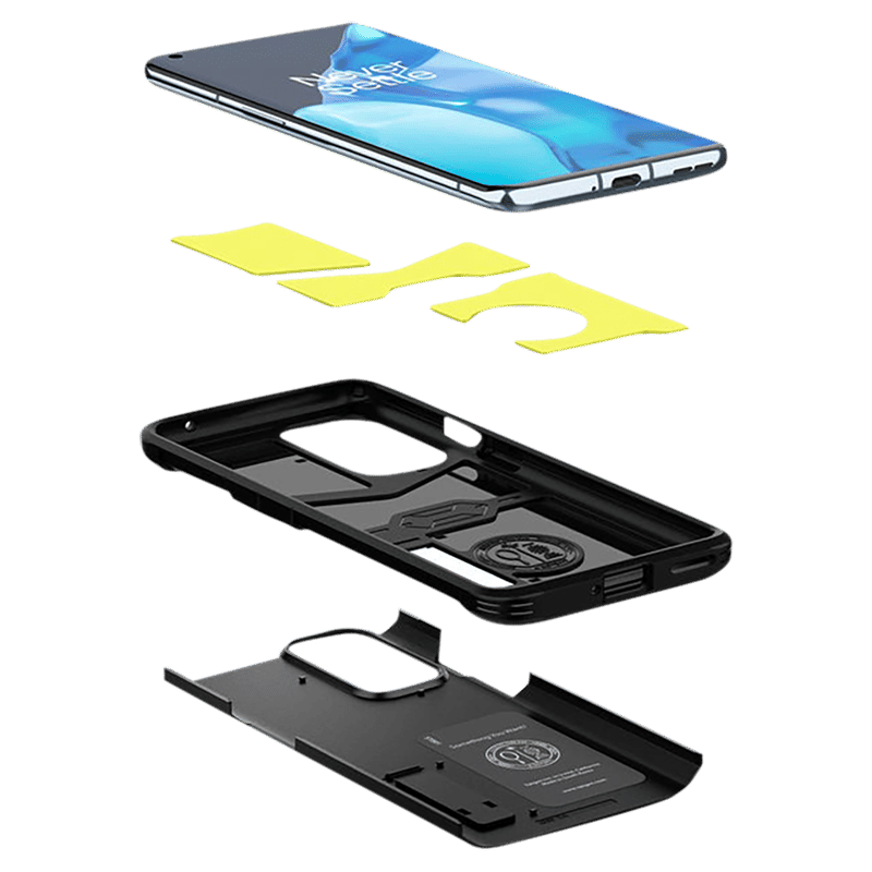spigen Tough Armor TPU and PC Back Case For OnePlus 9 Pro (Air Cushion Technology, ACS02683, Black) spigen Tough Armor TPU and PC Back Case For OnePlus 9 Pro (Air Cushion Technology, ACS02683, Black)_15