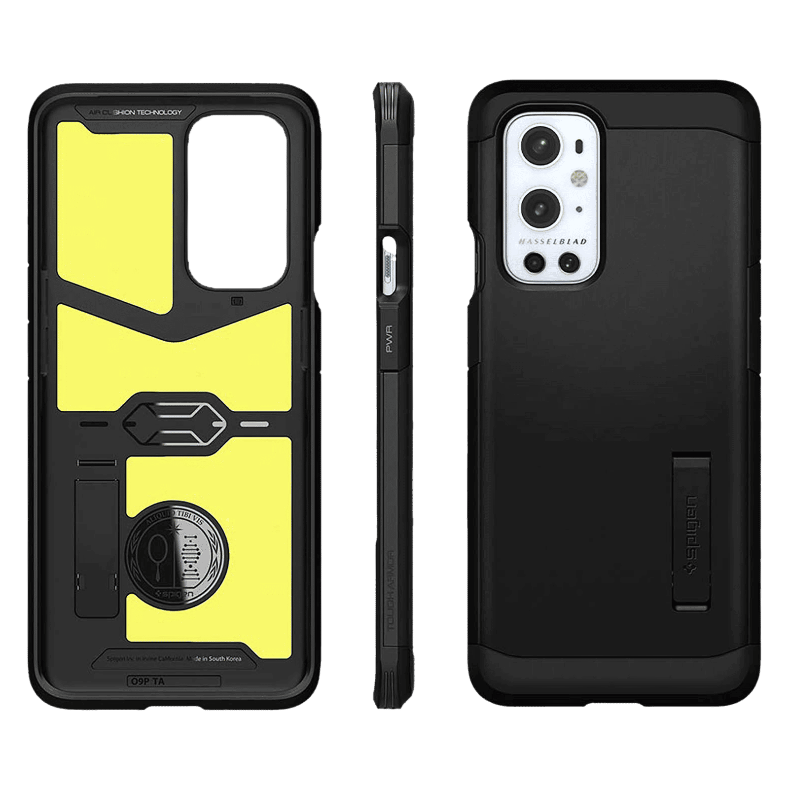 spigen Tough Armor TPU and PC Back Case For OnePlus 9 Pro (Air Cushion Technology, ACS02683, Black) spigen Tough Armor TPU and PC Back Case For OnePlus 9 Pro (Air Cushion Technology, ACS02683, Black)_3