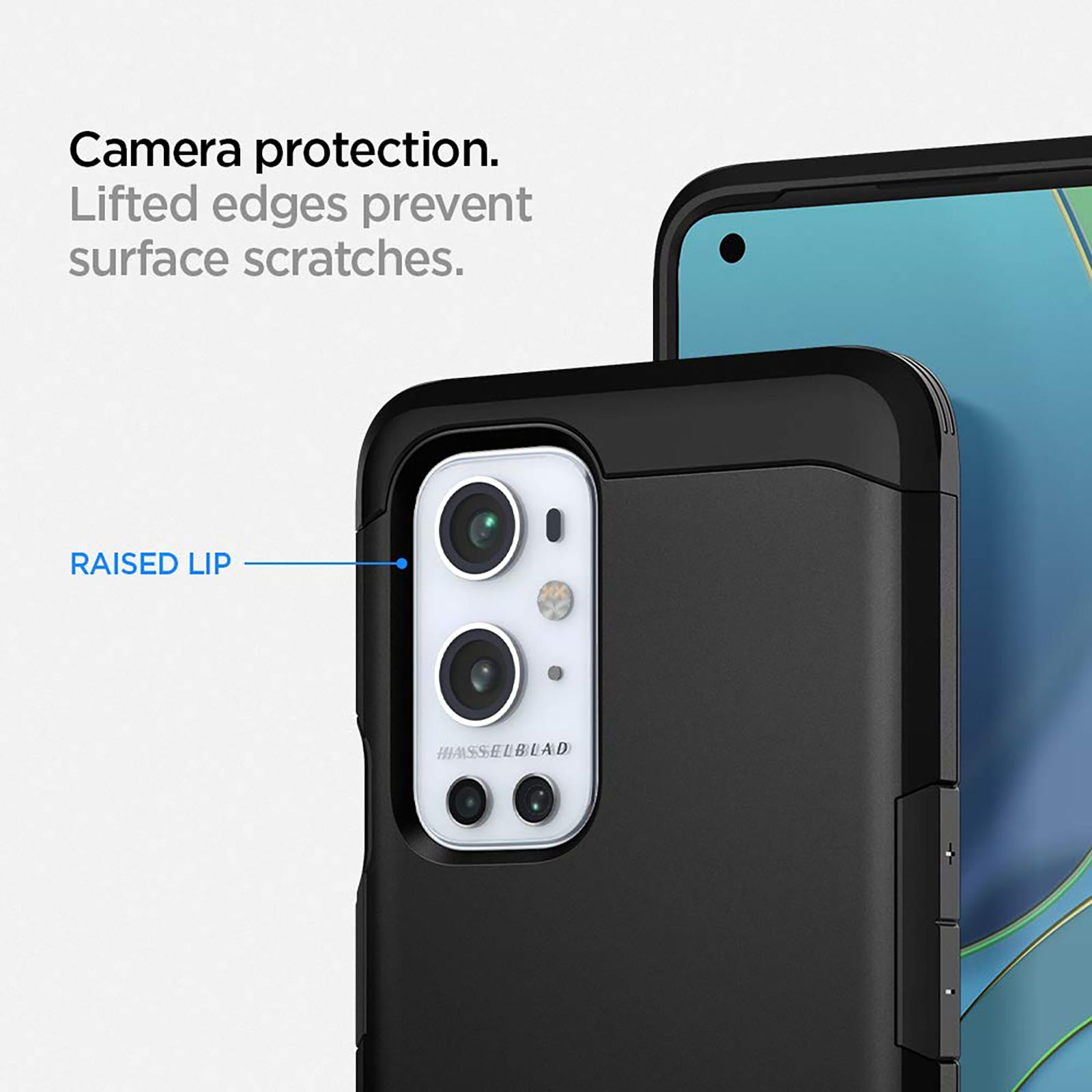 spigen Tough Armor TPU and PC Back Case For OnePlus 9 Pro (Air Cushion Technology, ACS02683, Black) spigen Tough Armor TPU and PC Back Case For OnePlus 9 Pro (Air Cushion Technology, ACS02683, Black)_5