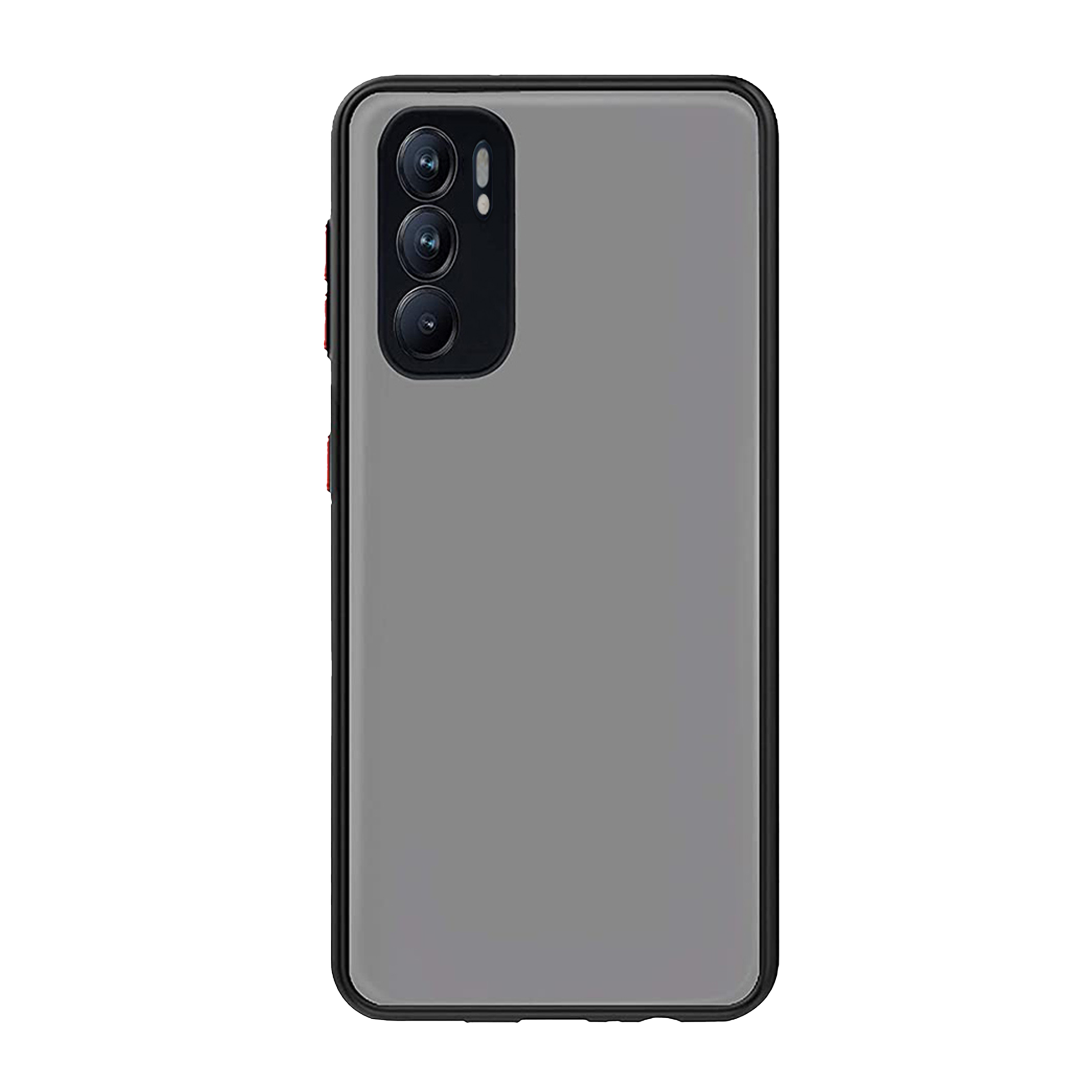Arrow Duplex Acrylic & TPU Back Cover for OPPO Reno 6 (Scratch Resistant, Black) Arrow Duplex Acrylic & TPU Back Cover for OPPO Reno 6 (Scratch Resistant, Black)_3