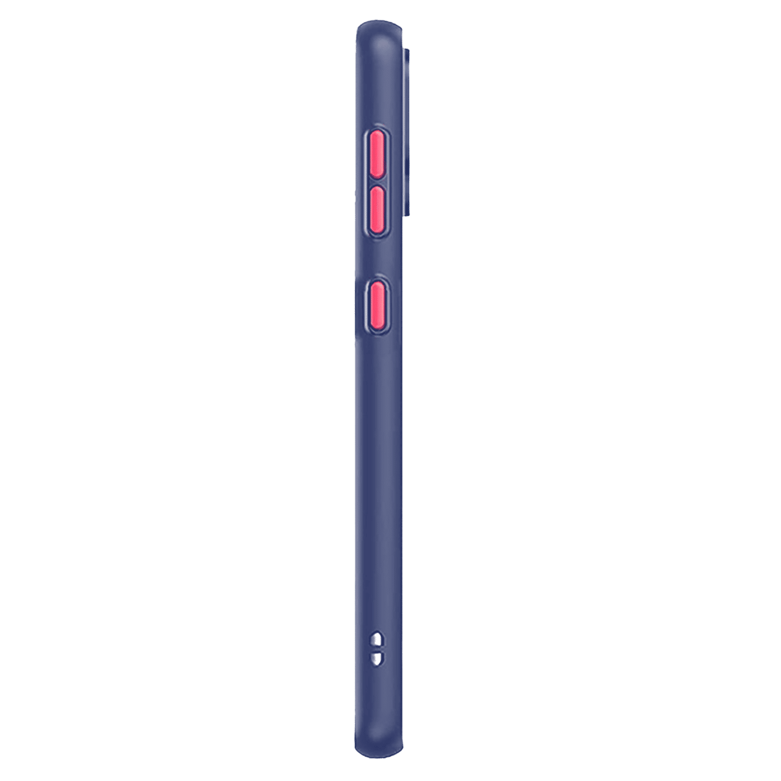 Arrow Duplex Acrylic & TPU Back Cover for OPPO Reno 6 (Scratch Resistant, Blue)_4