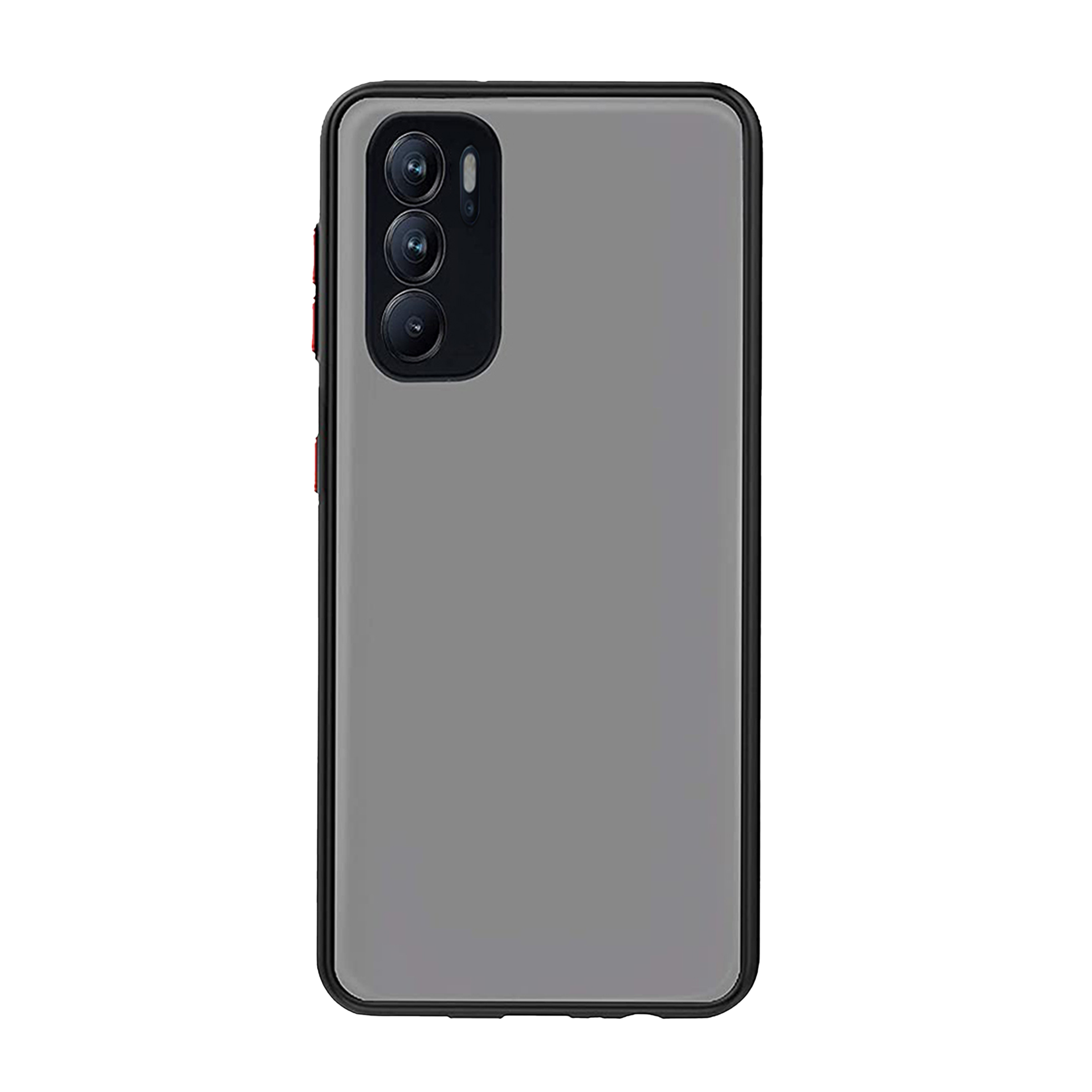 Arrow Duplex Acrylic & TPU Back Cover for OPPO Reno 6 Pro (Scratch Resistant, Black) Arrow Duplex Acrylic & TPU Back Cover for OPPO Reno 6 Pro (Scratch Resistant, Black)_3