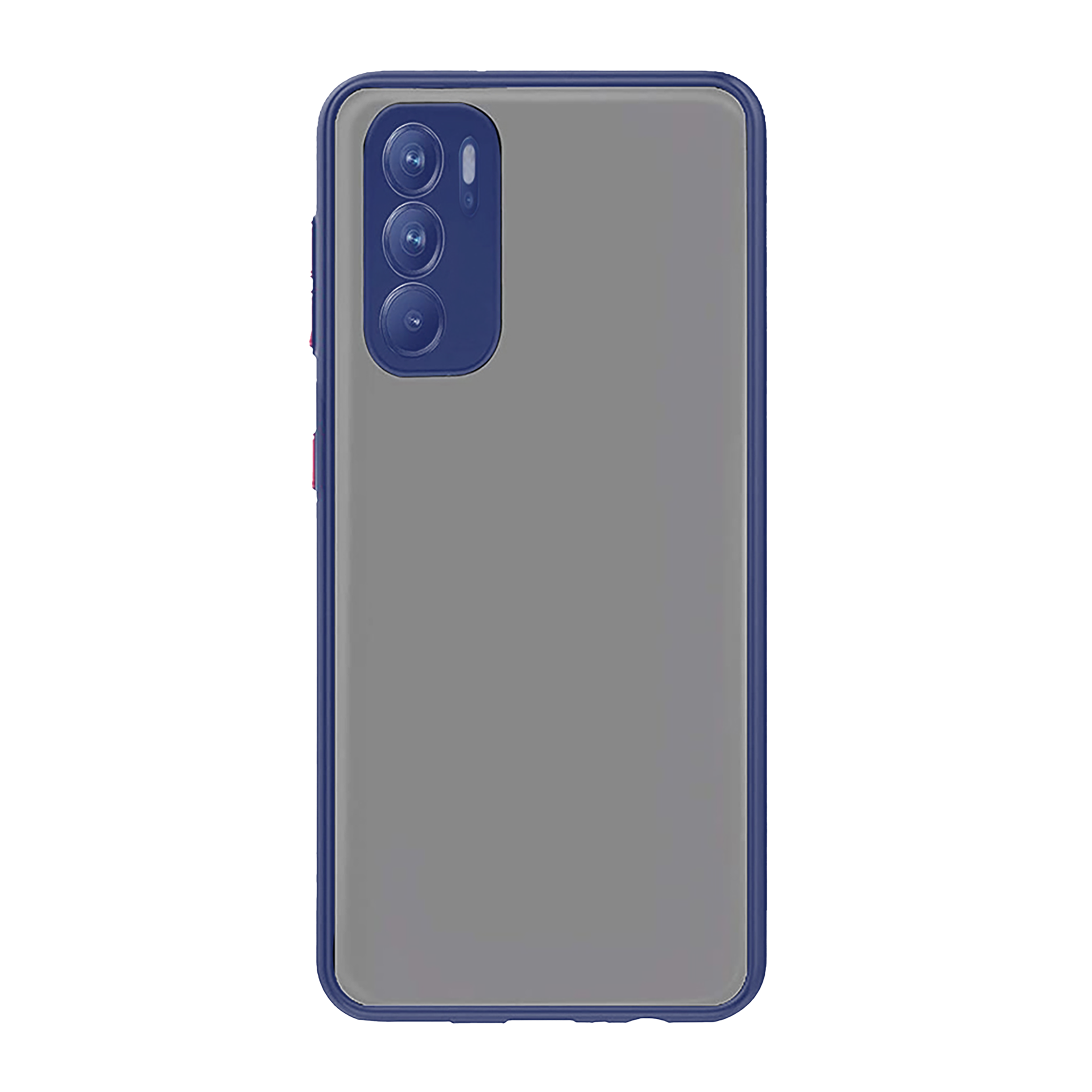 Arrow Duplex Acrylic & TPU Back Cover for OPPO Reno 6 Pro (Scratch Resistant, Blue) Arrow Duplex Acrylic & TPU Back Cover for OPPO Reno 6 Pro (Scratch Resistant, Blue)_3