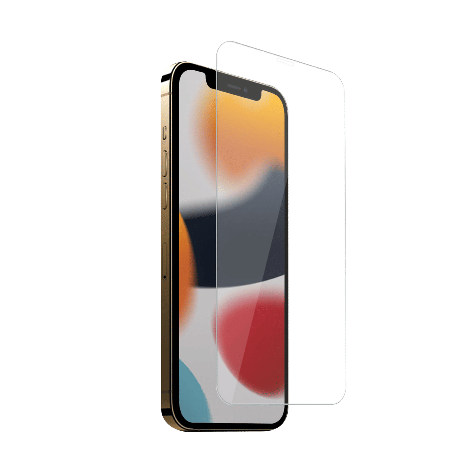 Hyphen DURO Screen Protector & TPU Back Cover Combo for Apple iPhone 13 Pro Max (Supports Wireless Charging, Clear)_2