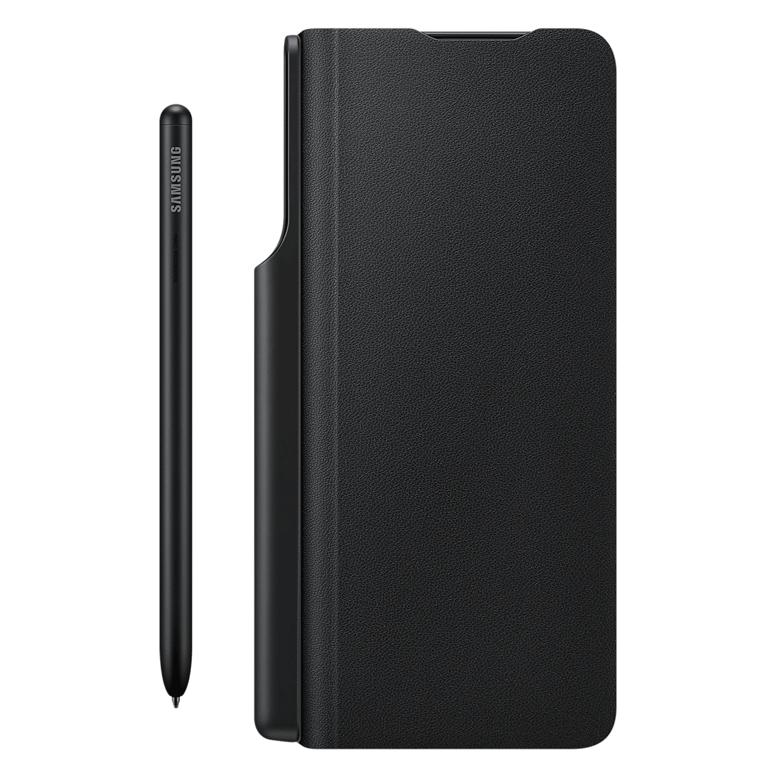 SAMSUNG Flip Cover for Galaxy Z Fold3 5G (With S Pen Holder, Black)_4