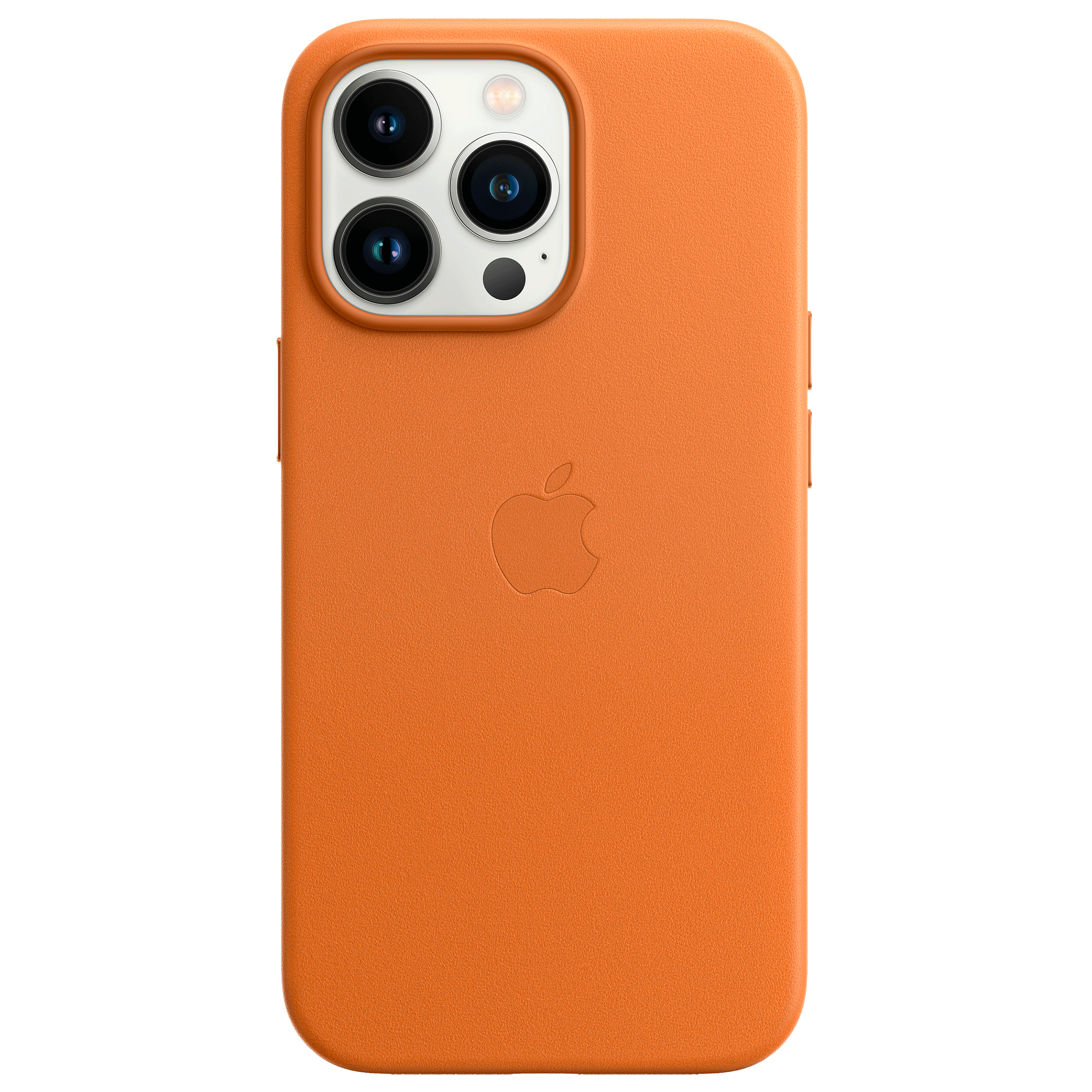 Apple Soft Leather Back Cover for Apple iPhone 13 Pro (Supports Wireless Charging, Golden Brown) Apple Soft Leather Back Cover for Apple iPhone 13 Pro (Supports Wireless Charging, Golden Brown)_1