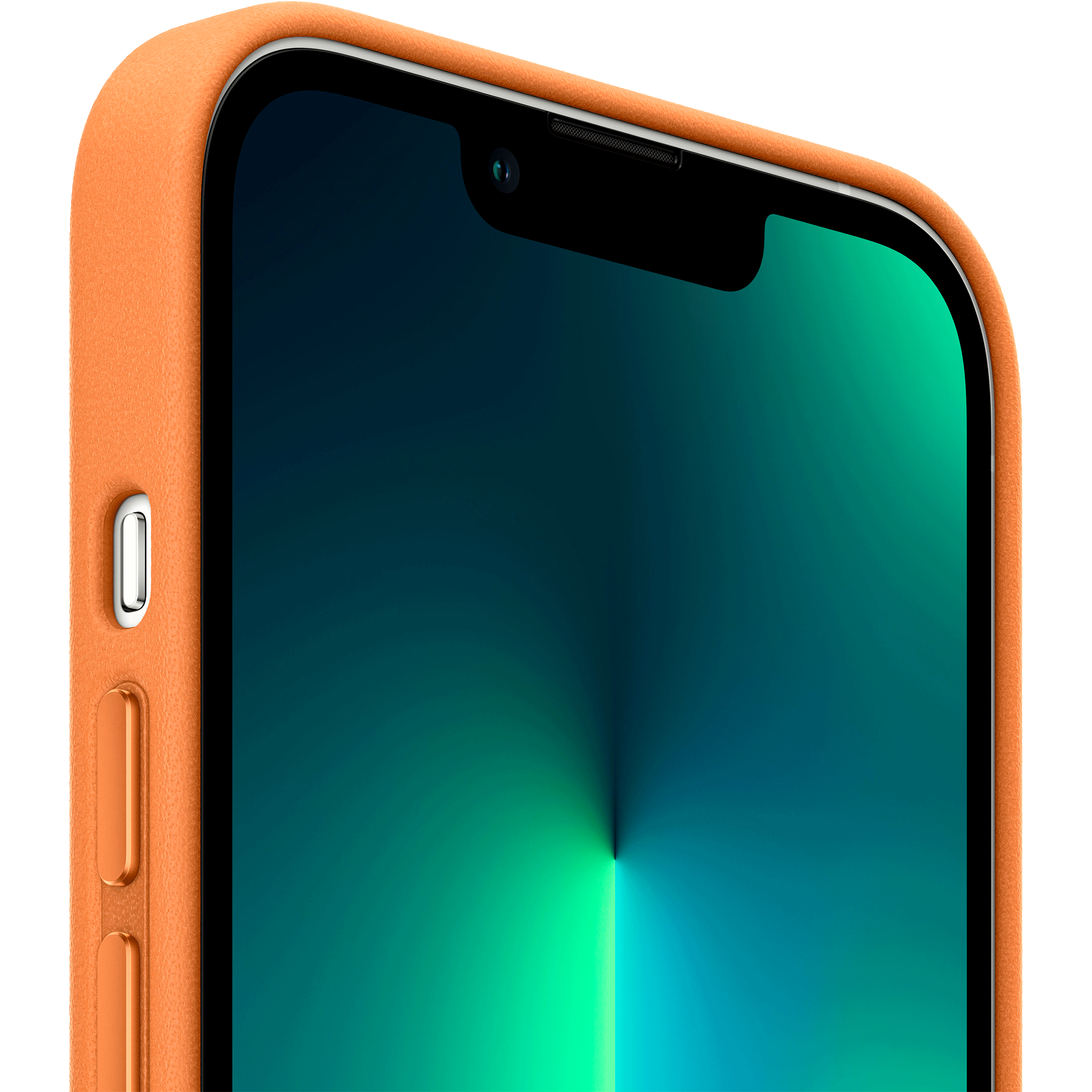 Apple Soft Leather Back Cover for Apple iPhone 13 Pro (Supports Wireless Charging, Golden Brown) Apple Soft Leather Back Cover for Apple iPhone 13 Pro (Supports Wireless Charging, Golden Brown)_5