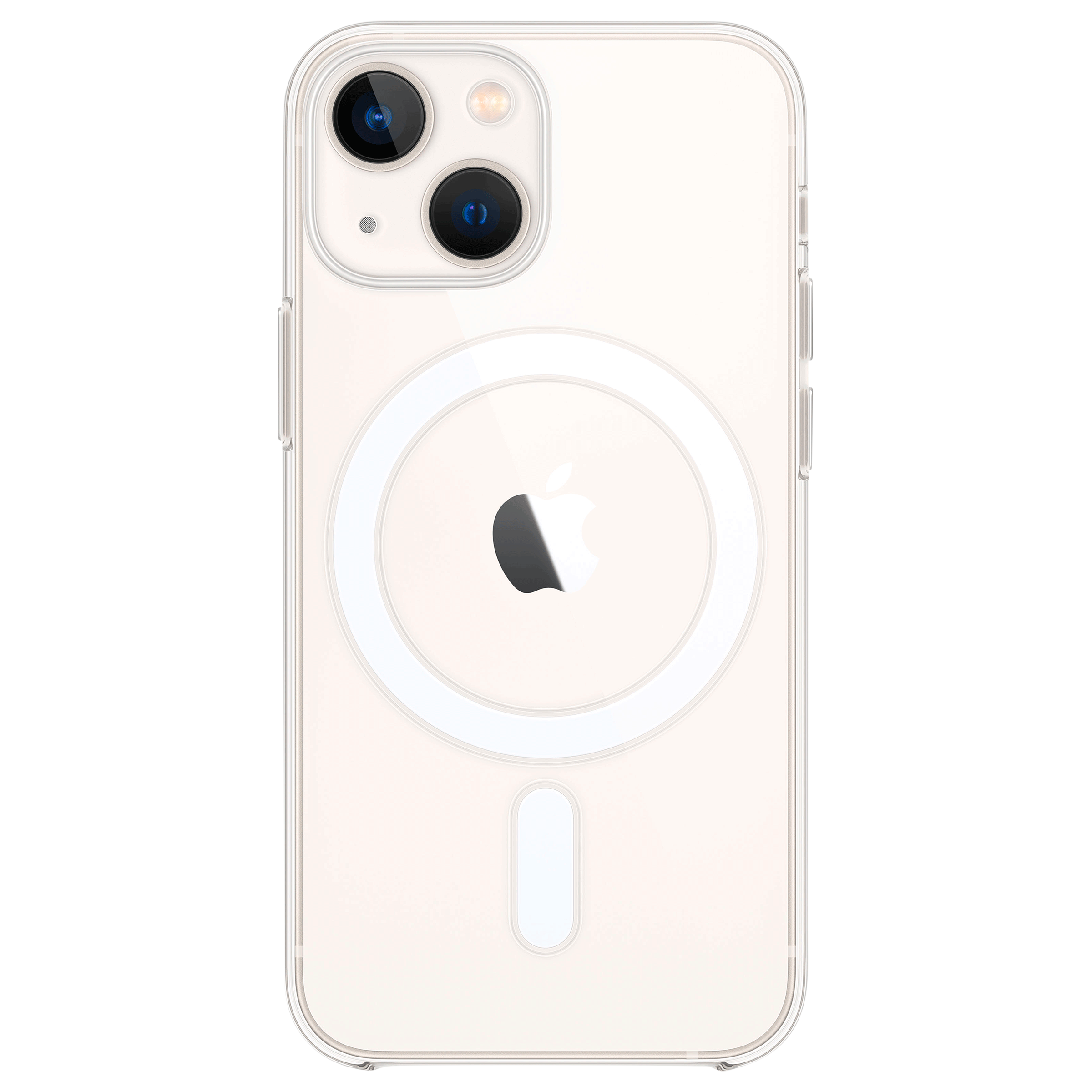 Apple Polycarbonate Back Cover for Apple iPhone 13 Mini (Supports Wireless Charging, Clear) Apple Polycarbonate Back Cover for Apple iPhone 13 Mini (Supports Wireless Charging, Clear)_1