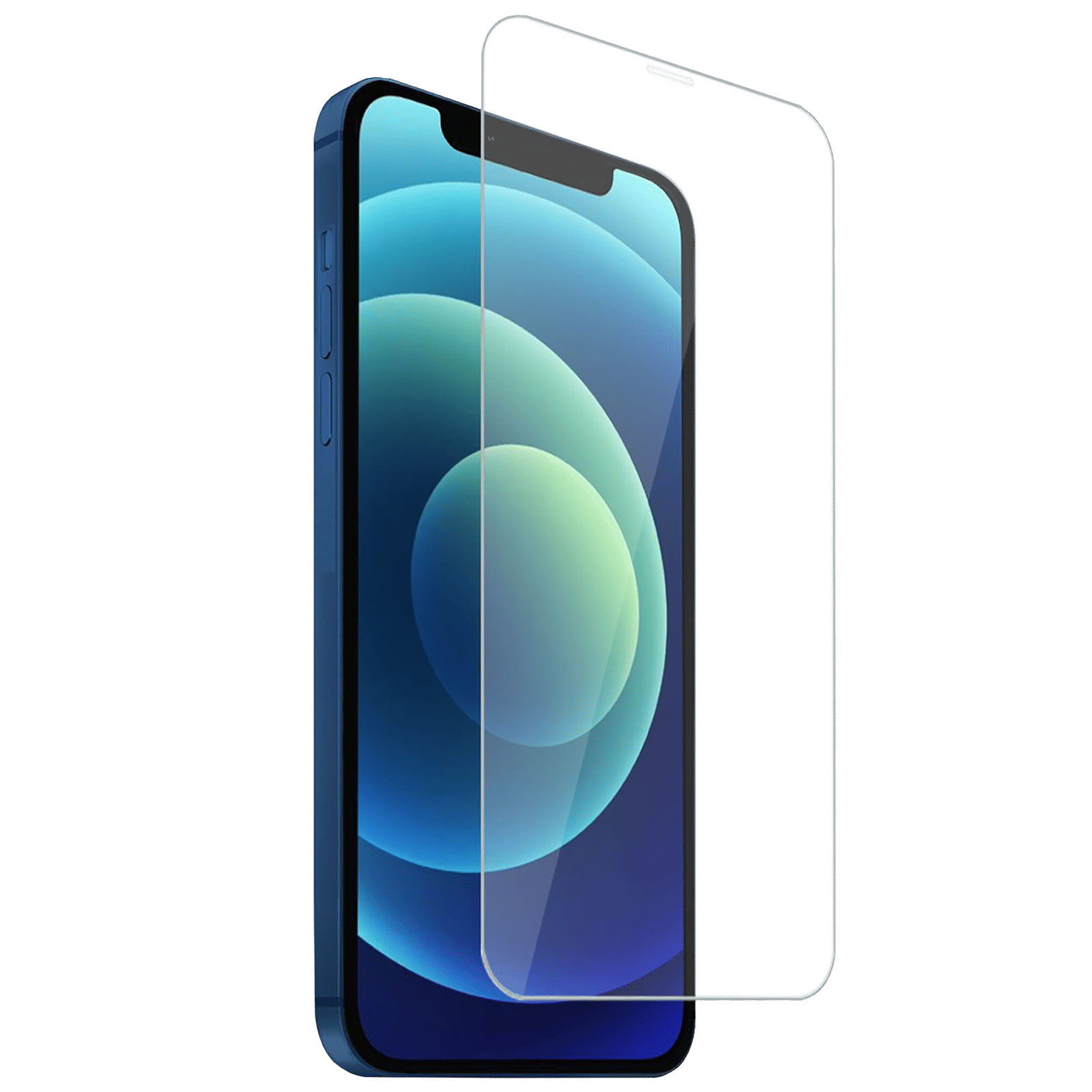 ESSE ECD-DTA121086IN Tempered Glass & Hard TPU Back Cover Combo for Apple iPhone 12, 12 Pro (Drop Protection, Clear)_2