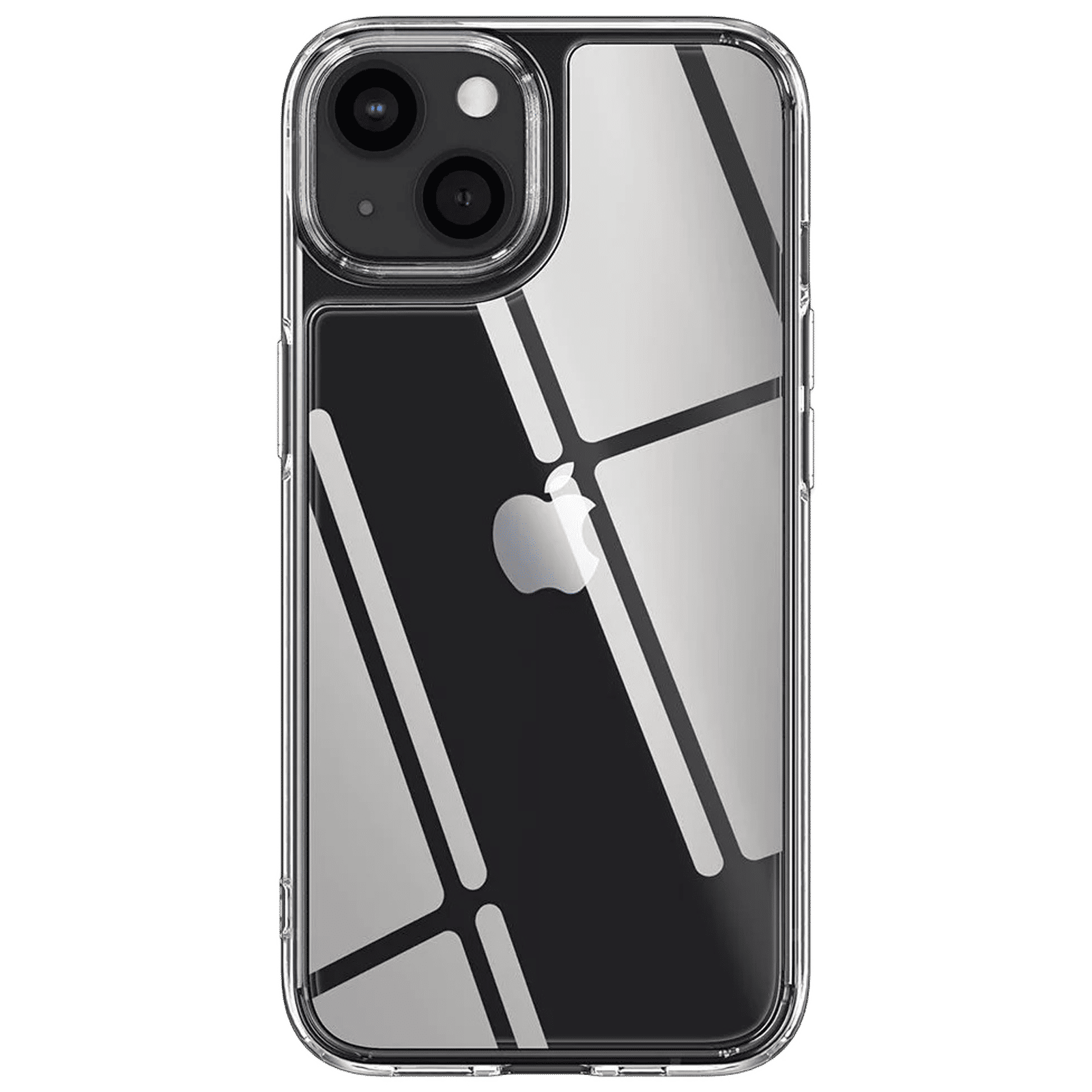 spigen Quartz Hybrid Glass and TPU Back Case For iPhone 13 mini (9H Hardness, ACS03325, Transparent) spigen Quartz Hybrid Glass and TPU Back Case For iPhone 13 mini (9H Hardness, ACS03325, Transparent)_4