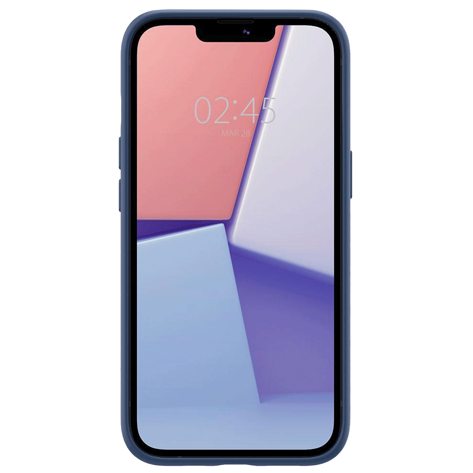 spigen Soft Silicone Back Cover for Apple iPhone 13 (Wireless Charging Compatible, Navy Blue) spigen Soft Silicone Back Cover for Apple iPhone 13 (Wireless Charging Compatible, Navy Blue)_3