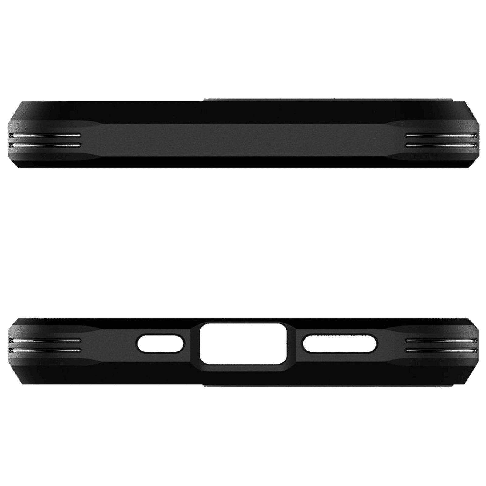spigen Tough Armor TPU & Polycarbonate Back Case with Stand for Apple iPhone 13 Pro (Wireless Charging Compatible, Black)_7