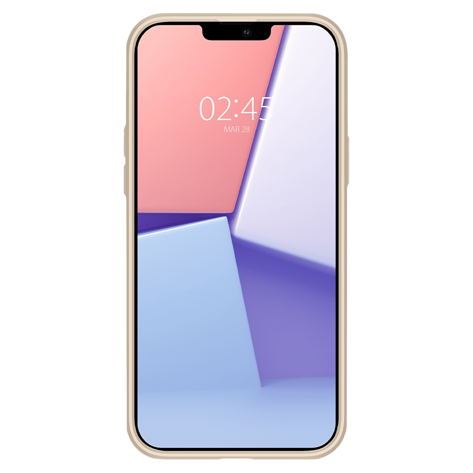 spigen Ultra Hybrid TPU & Polycarbonate Back Cover for Apple iPhone 13 Pro (Wireless Charging Compatible?, Sand Beige)_3
