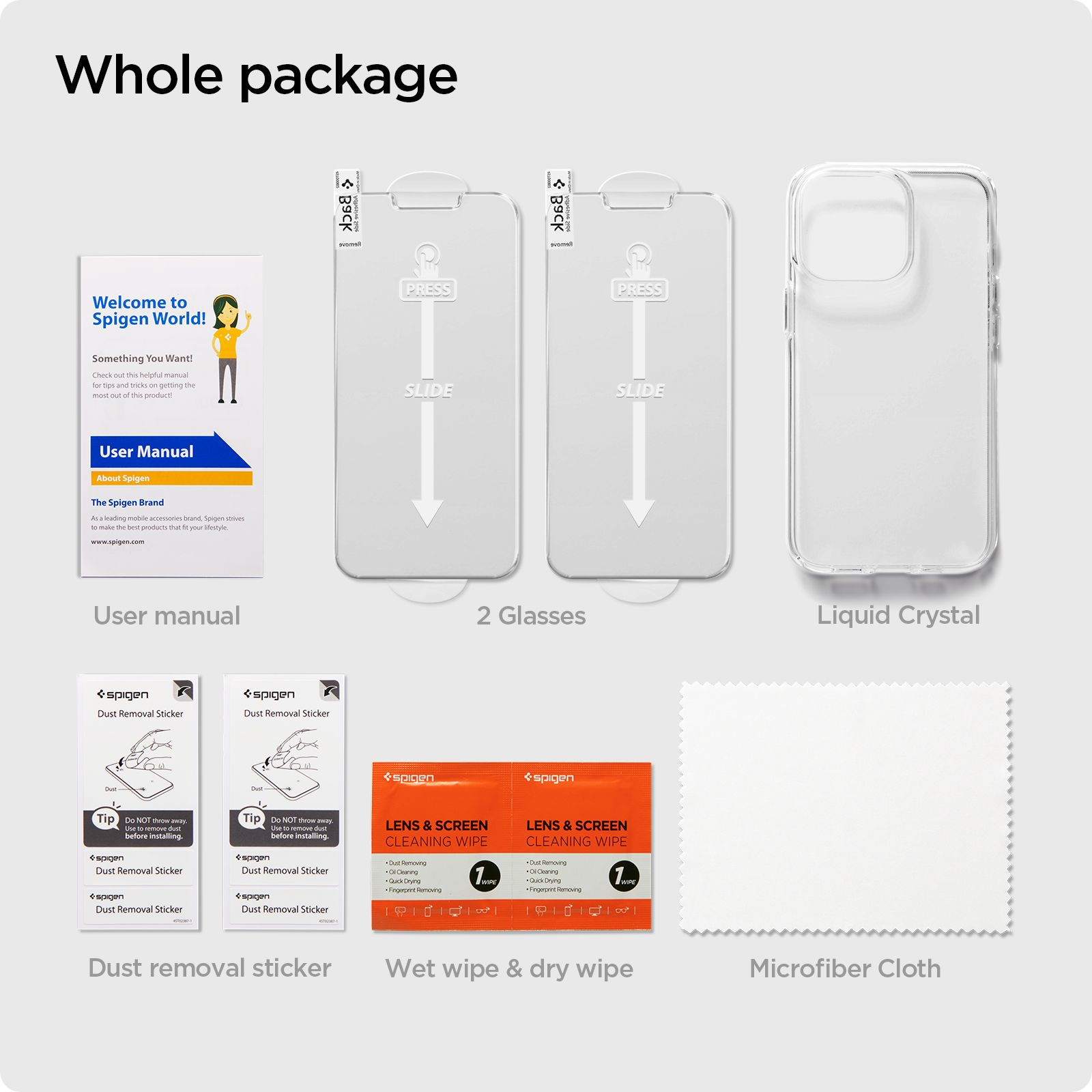 spigen Ultra Hybrid Back Case For iPhone 13 Pro Max (Air Cushion Technology, ACS03636, Crystal Clear) spigen Ultra Hybrid Back Case For iPhone 13 Pro Max (Air Cushion Technology, ACS03636, Crystal Clear)_7