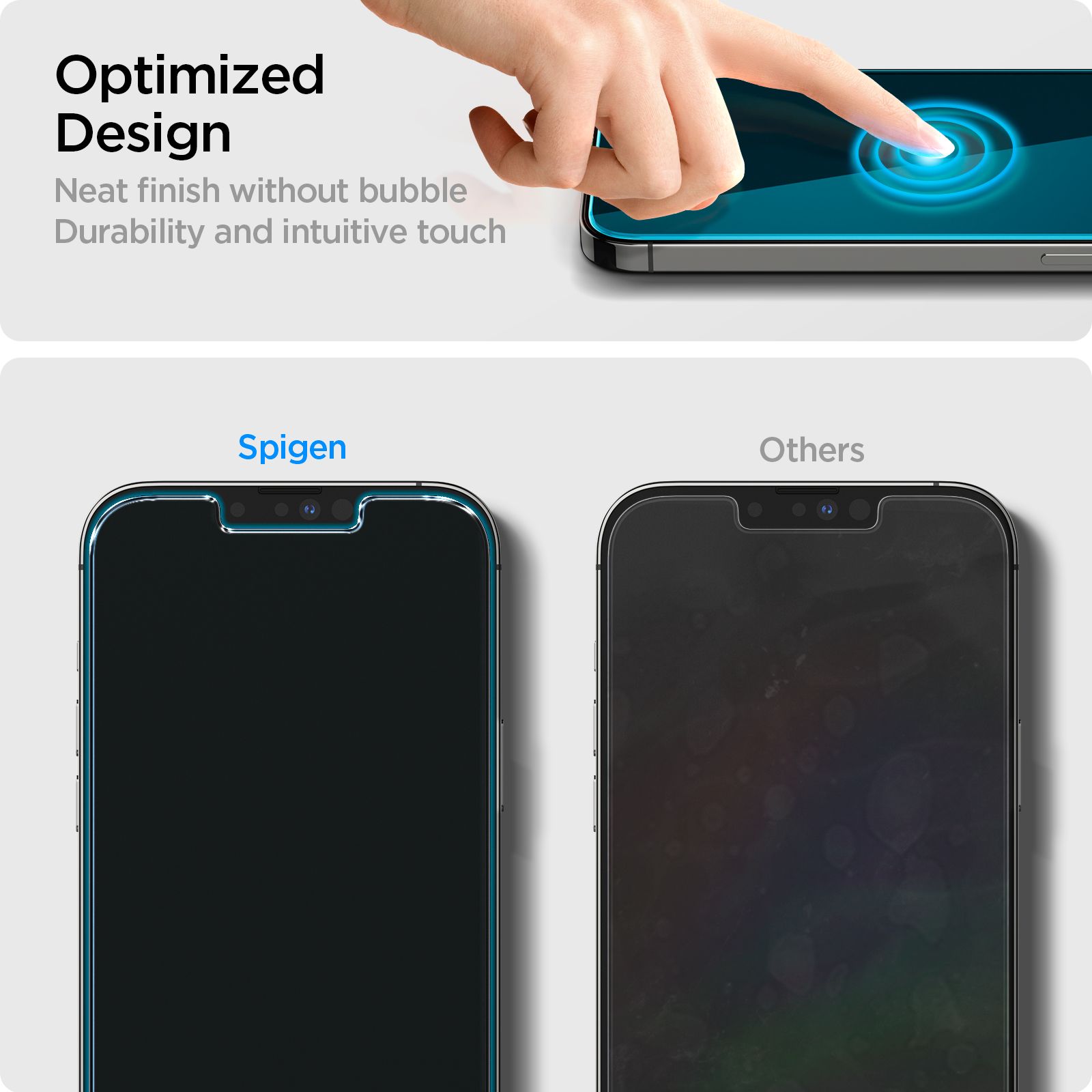spigen Ultra Hybrid Back Case For iPhone 13 Pro Max (Air Cushion Technology, ACS03636, Crystal Clear) spigen Ultra Hybrid Back Case For iPhone 13 Pro Max (Air Cushion Technology, ACS03636, Crystal Clear)_8