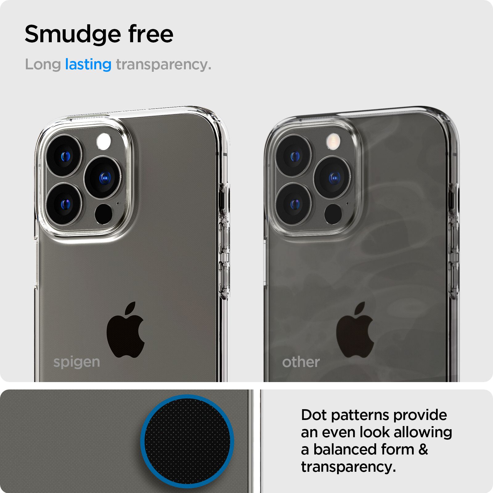 spigen Ultra Hybrid Back Case For iPhone 13 Pro Max (Air Cushion Technology, ACS03636, Crystal Clear) spigen Ultra Hybrid Back Case For iPhone 13 Pro Max (Air Cushion Technology, ACS03636, Crystal Clear)_6