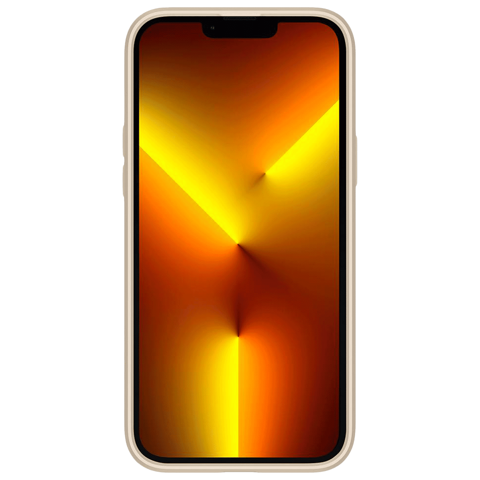 spigen Ultra Hybrid TPU & Polycarbonate Back Cover for Apple iPhone 13 Pro Max (Wireless Charging Compatible?, Sand Beige)_4