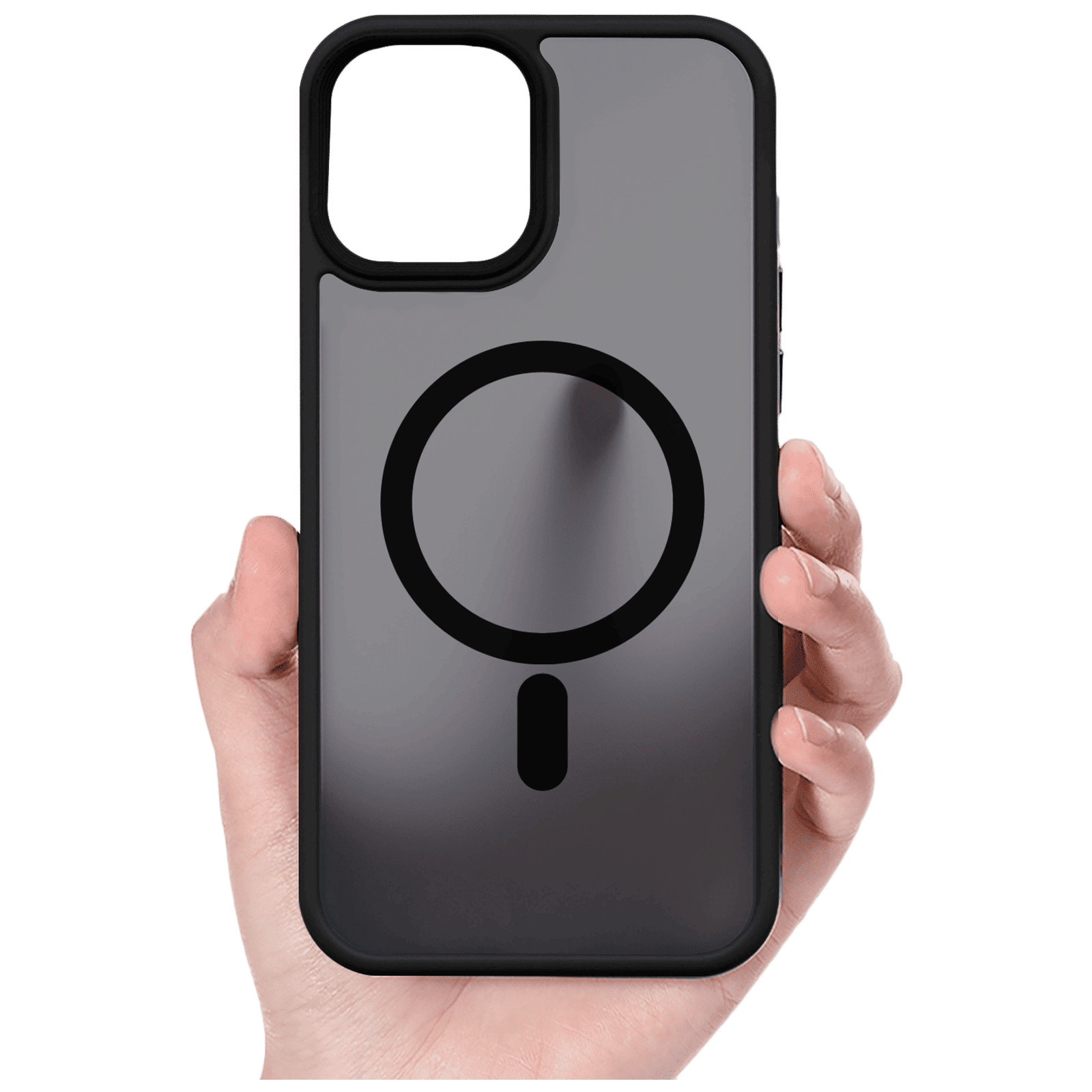 GRIPP Bolt Hard TPU Back Cover for Apple iPhone 13 Pro (Supports Wireless Charging, Black)_4
