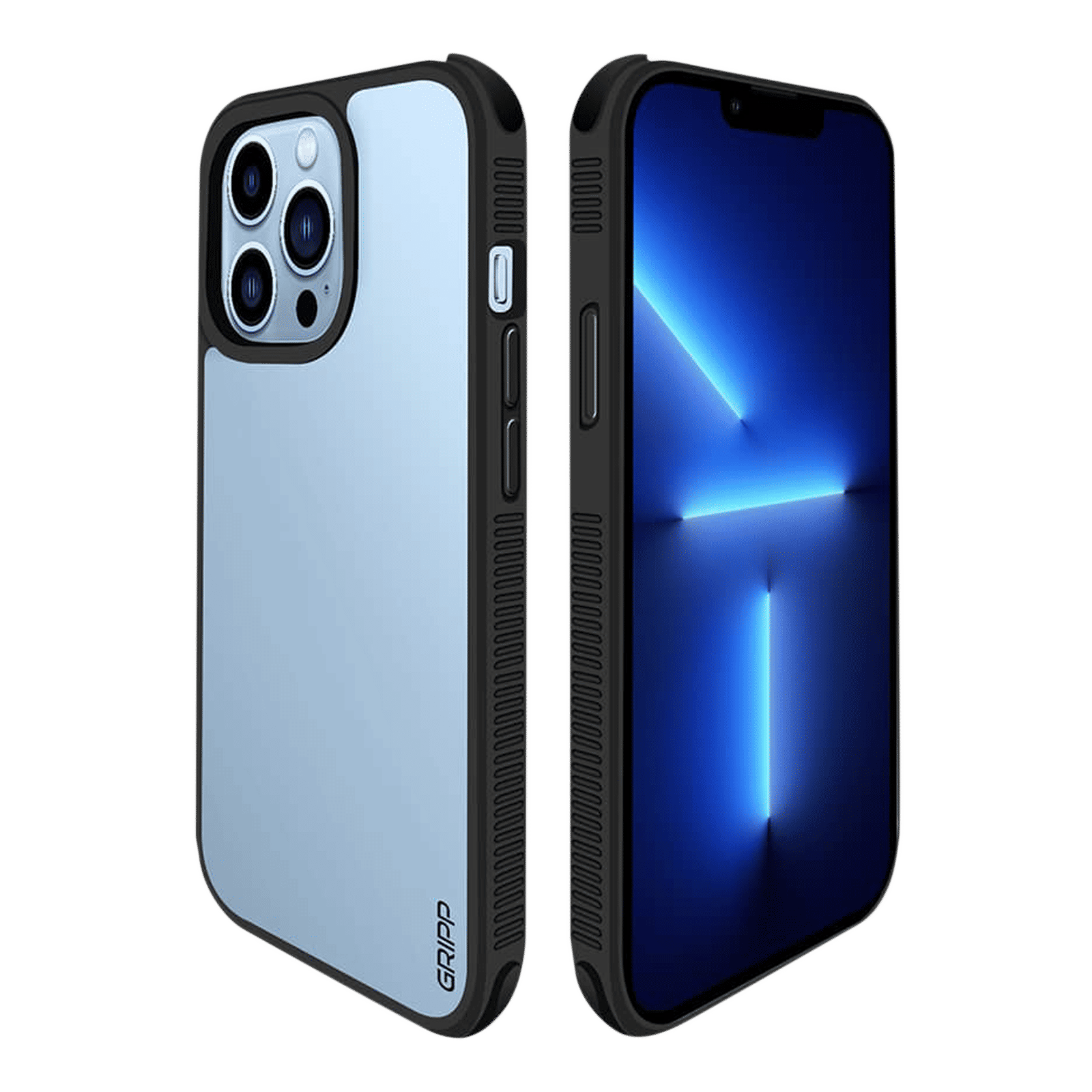 Gripp Shocker Hard Polycarbonate & TPU Back Cover for Apple iPhone 13 Pro (Supports Wireless Charging, Black) Gripp Shocker Hard Polycarbonate & TPU Back Cover for Apple iPhone 13 Pro (Supports Wireless Charging, Black)_1
