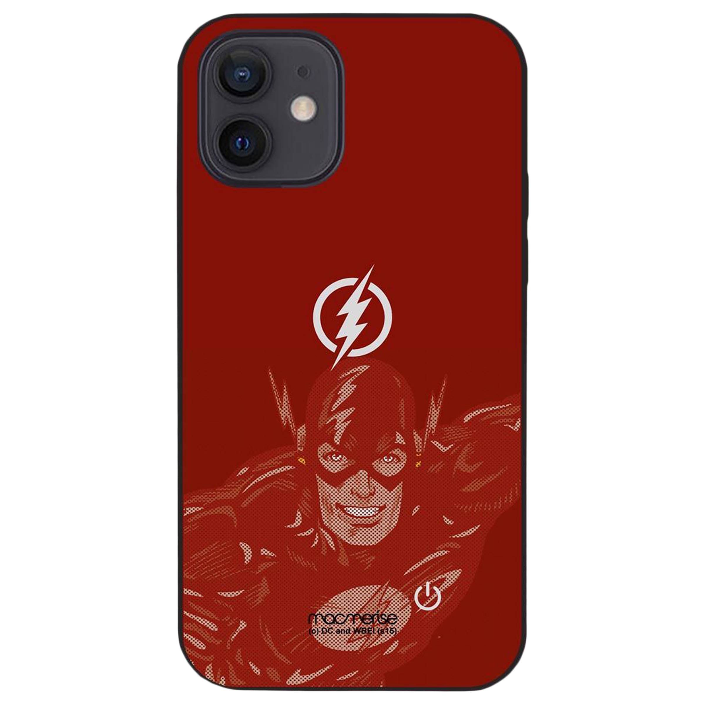 Macmerise Fierce Flash Attack Hard Polycarbonate Back Cover for Apple iPhone 12 Mini (Supports Wireless Charging, Multi Color)_1