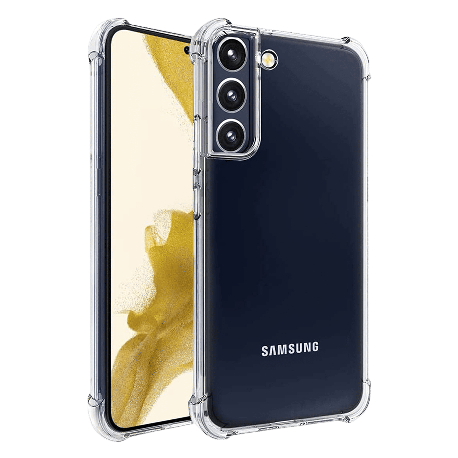 Inbase Ultra Polycarbonate Back Cover for SAMSUNG Galaxy S22 5G (Slim & Protective, Clear)_1