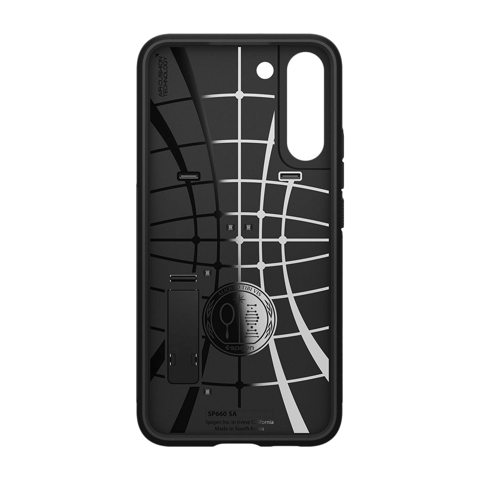 Spigen Slim Armor Polycarbonate & TPU Back Cover for SAMSUNG Galaxy S22+ 5G (Supports Wireless Charging, Black) Spigen Slim Armor Polycarbonate & TPU Back Cover for SAMSUNG Galaxy S22+ 5G (Supports Wireless Charging, Black)_5