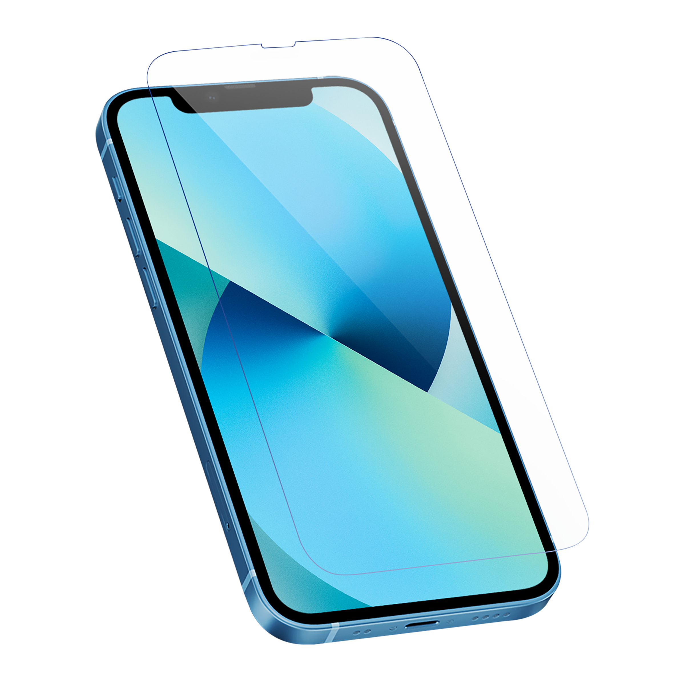 GRIPP Tempered Glass & Hard Polycarbonate Back Cover Combo for Apple iPhone 13 Pro (Scratch Resistant, Clear)_11